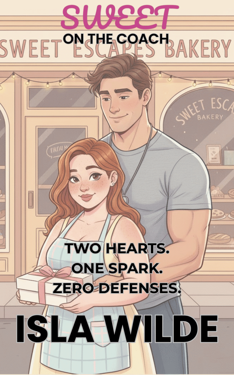 Sweet On The Coach book cover by Isla Wilde featuring sports romantic comedy