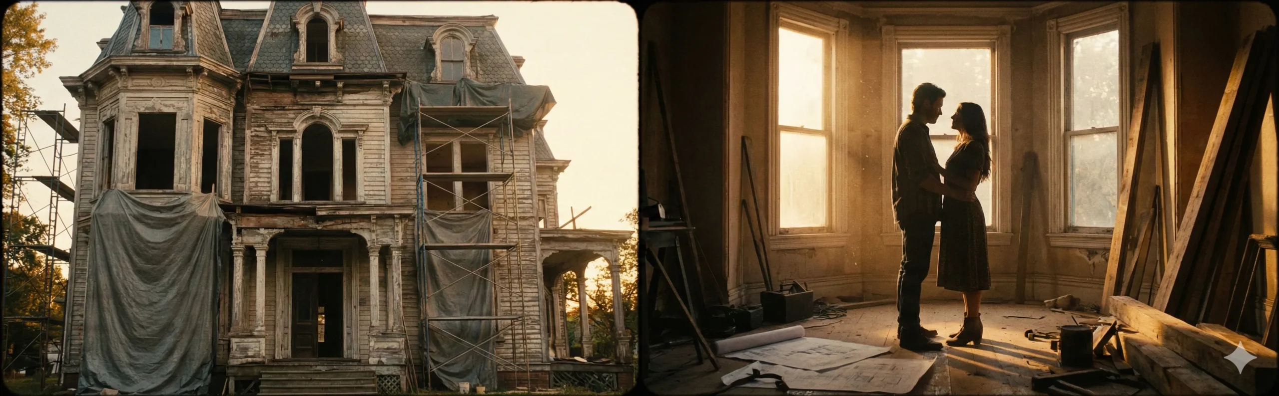 Victorian mansion renovation