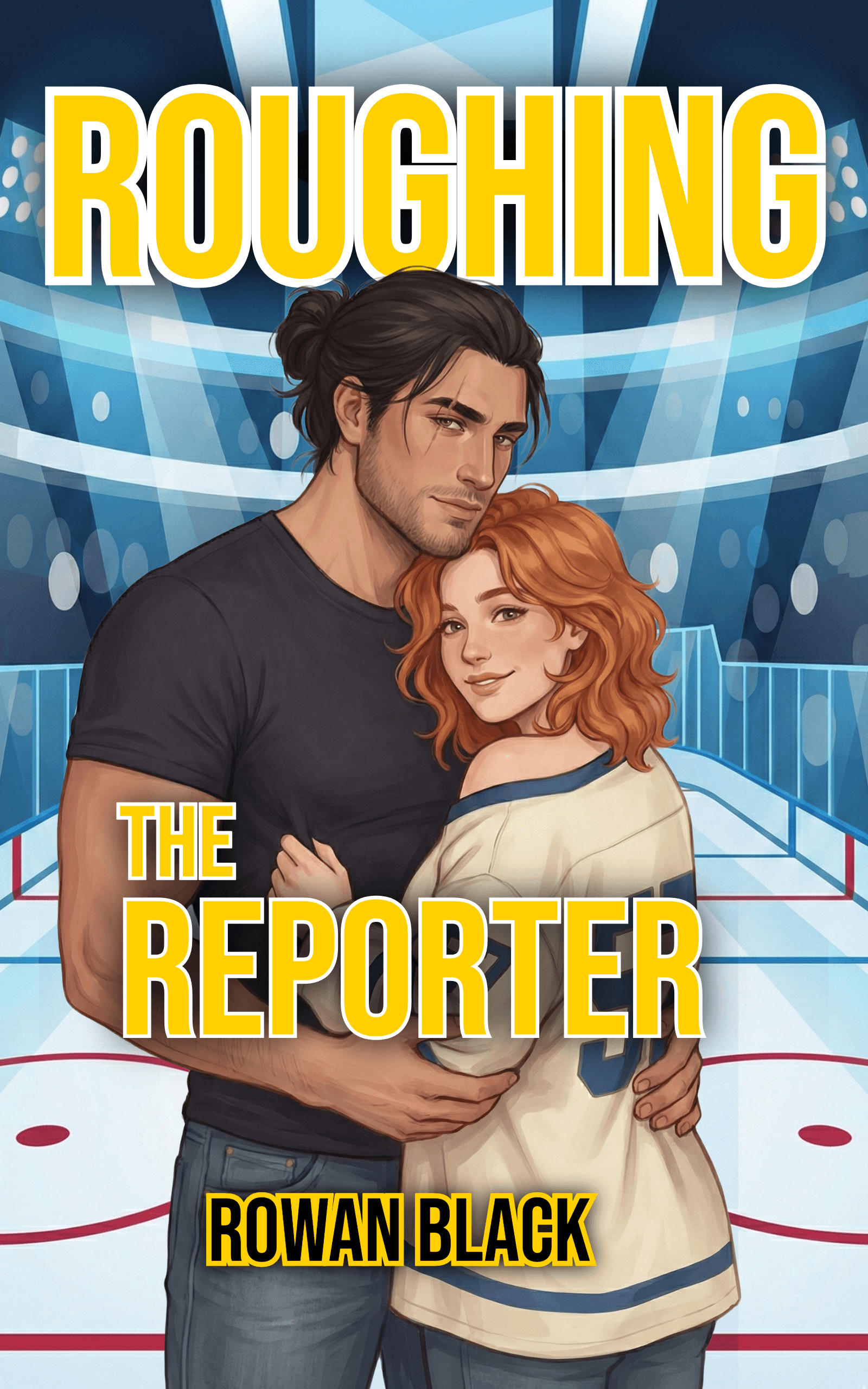 Roughing The Reporter book cover by Rowan Black