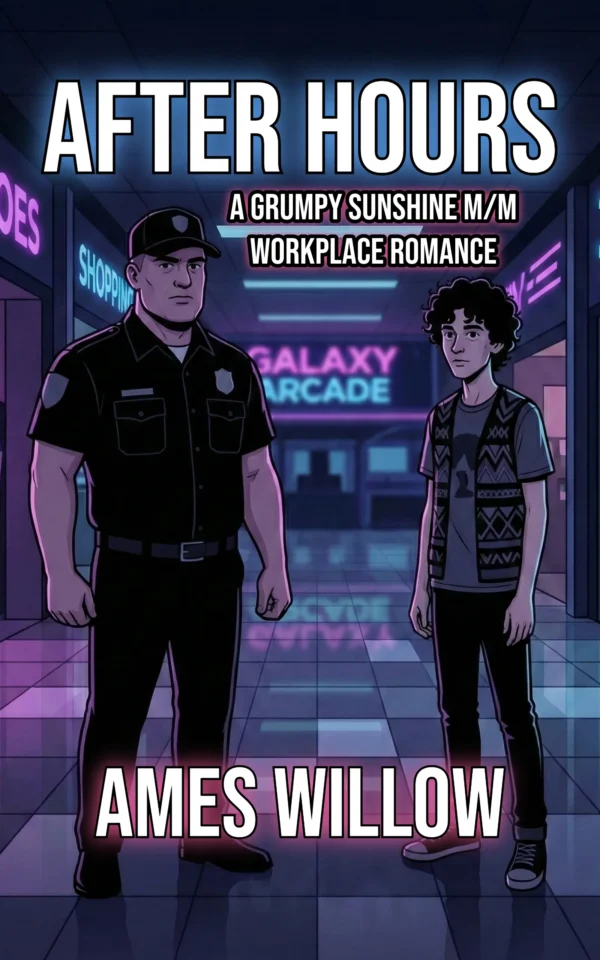 After Hours book cover by Ames Willow