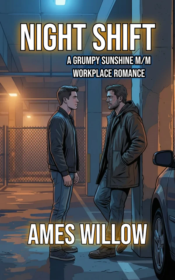 Night Shift book cover - MM romance