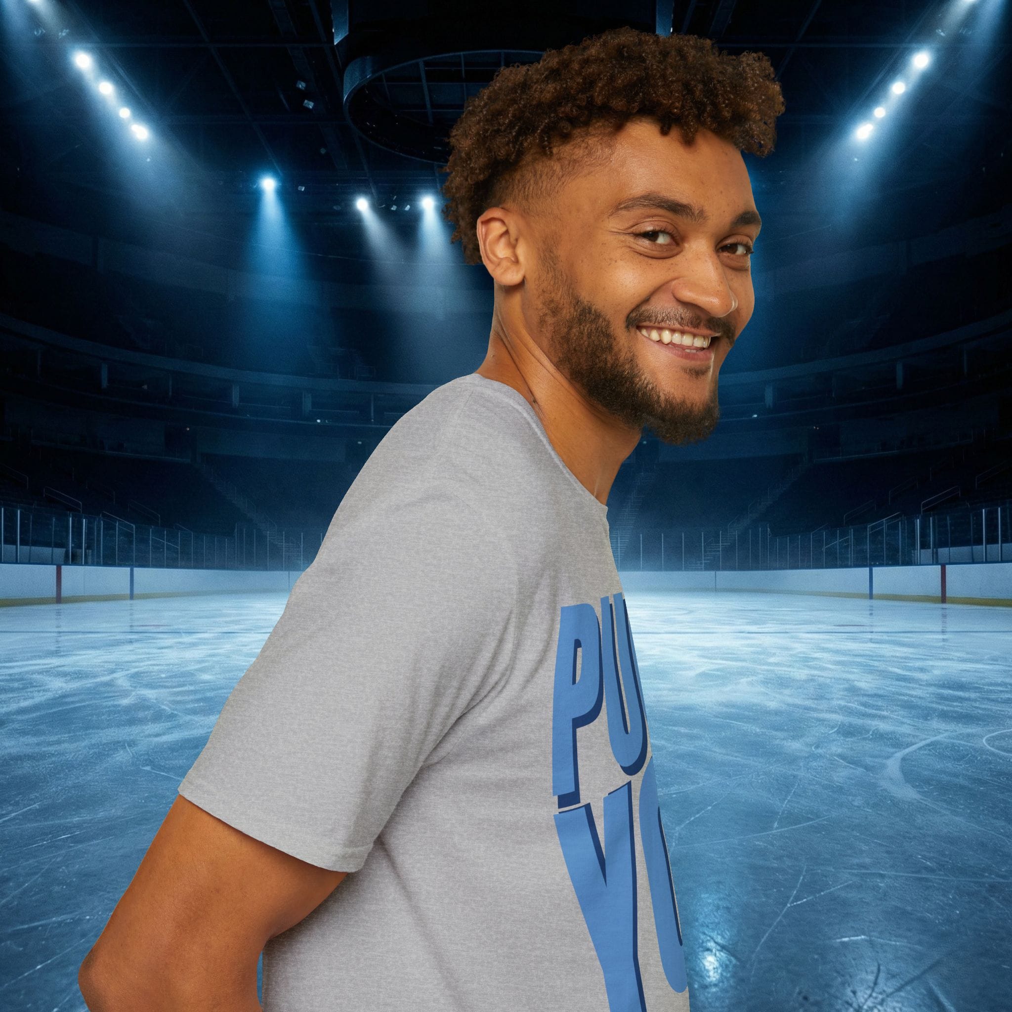 Puck You Hockey Romance Tee — “Puck You” Graphic T-Shirt - Image 10