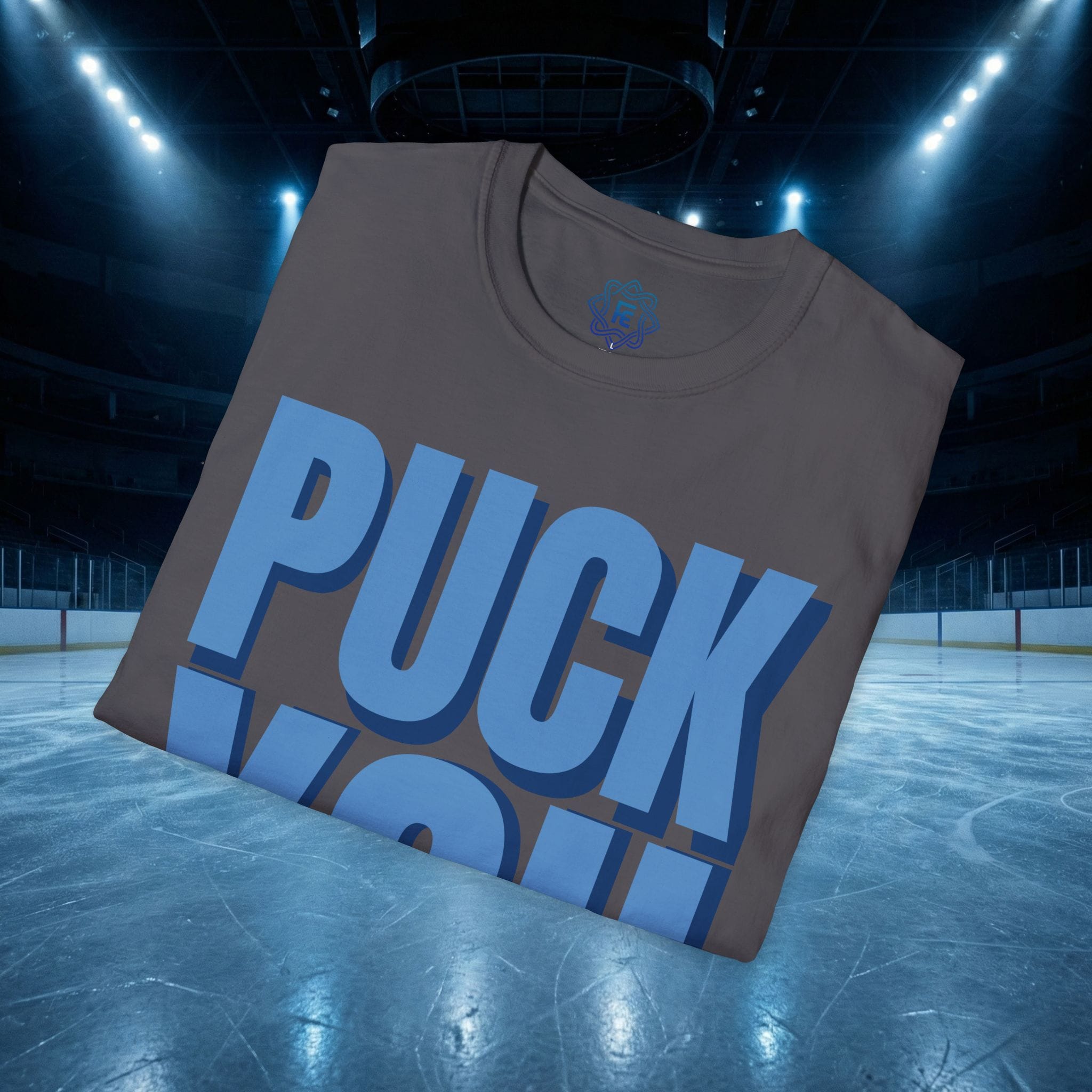 Puck You Hockey Romance Tee — “Puck You” Graphic T-Shirt - Image 24