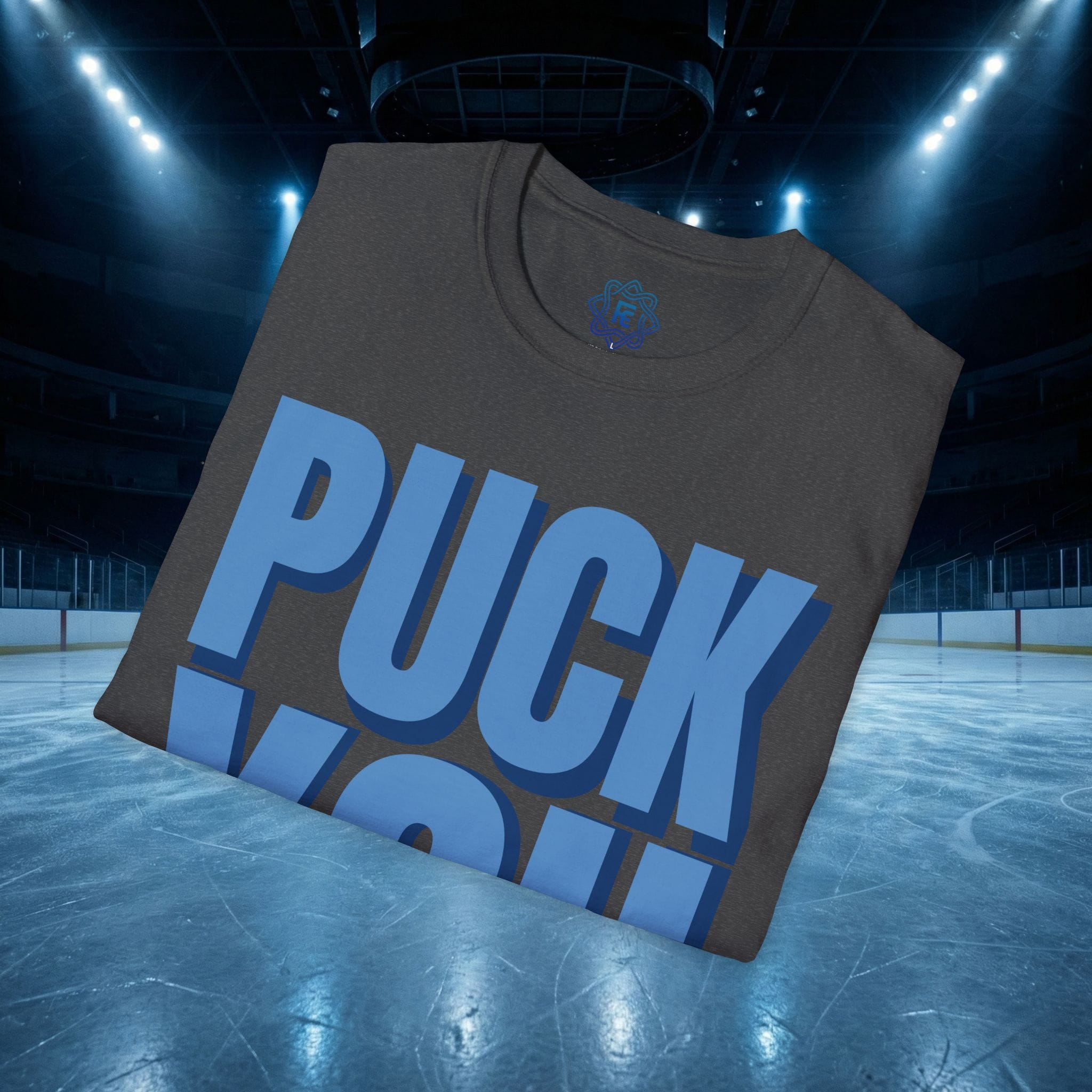 Puck You Hockey Romance Tee — “Puck You” Graphic T-Shirt - Image 14