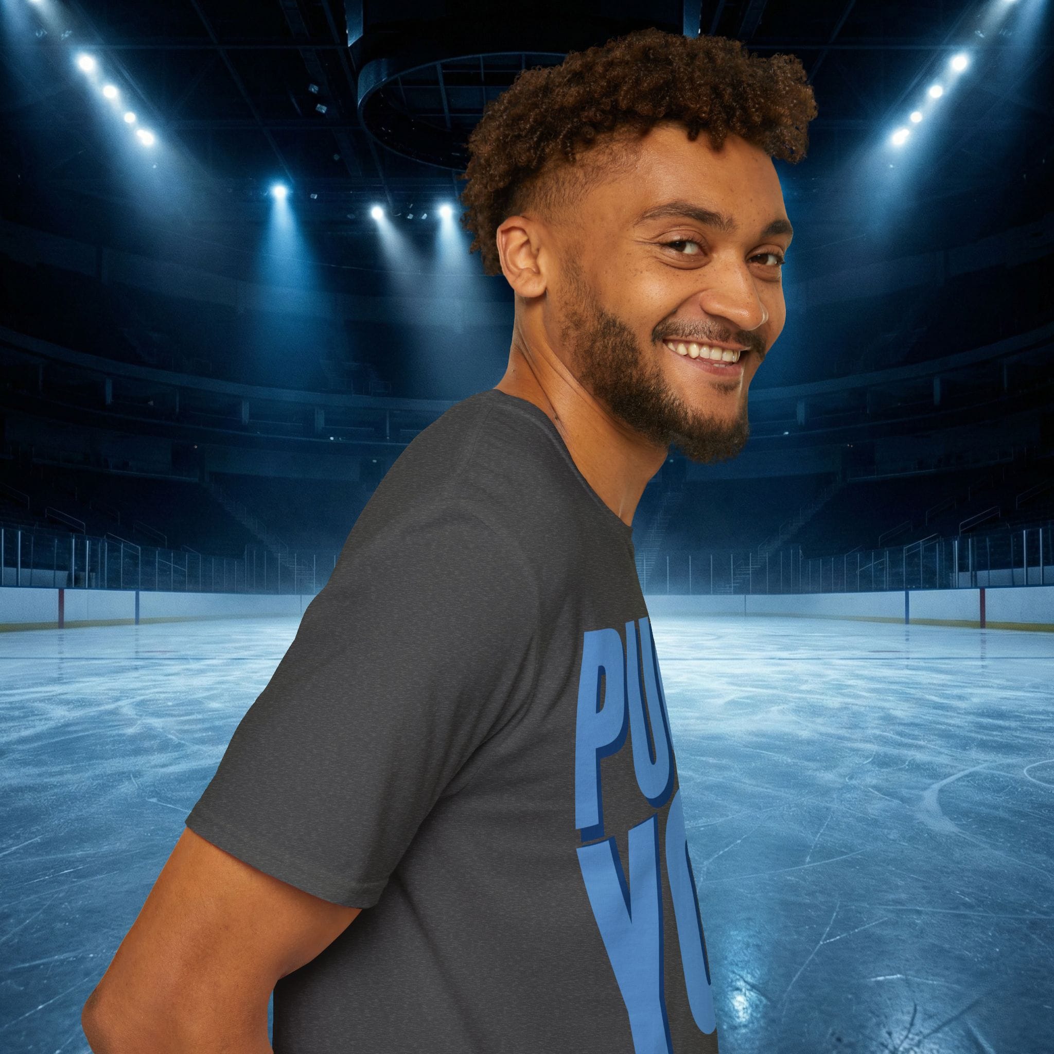 Puck You Hockey Romance Tee — “Puck You” Graphic T-Shirt - Image 20