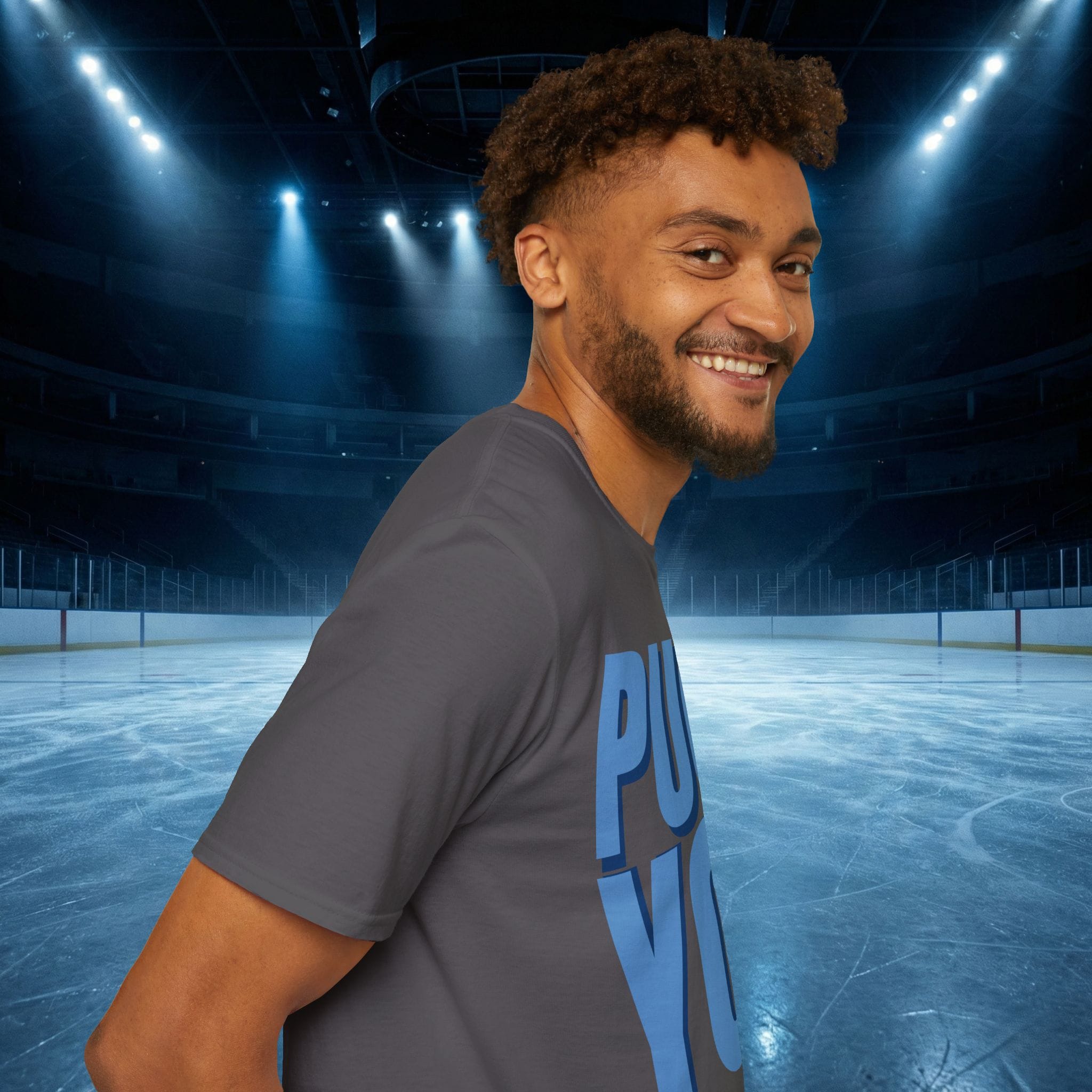 Puck You Hockey Romance Tee — “Puck You” Graphic T-Shirt - Image 29