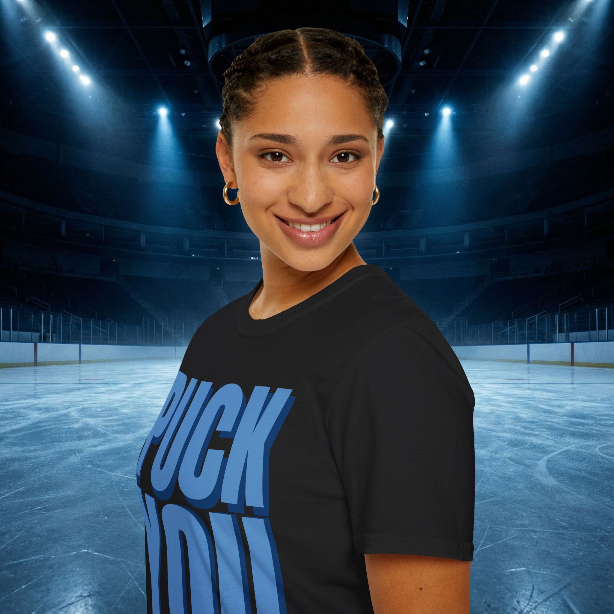 Puck You Hockey Romance Tee — “Puck You” Graphic T-Shirt - Image 36