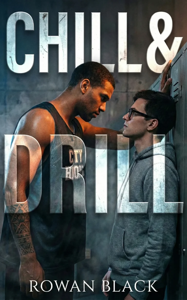 Chill & Drill Book Cover - MM Sports Romance by Rowan Black