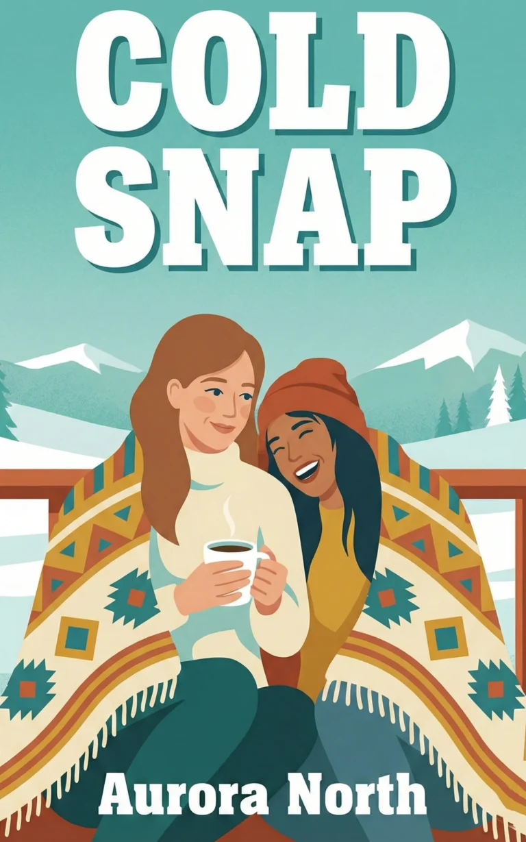 Cold Snap book cover - FF sapphic romance by Aurora North