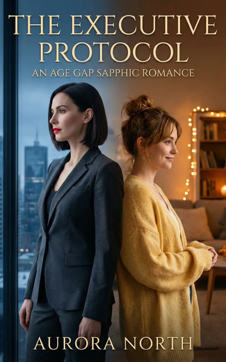 The Executive Protocol book cover - FF sapphic romance by Aurora North
