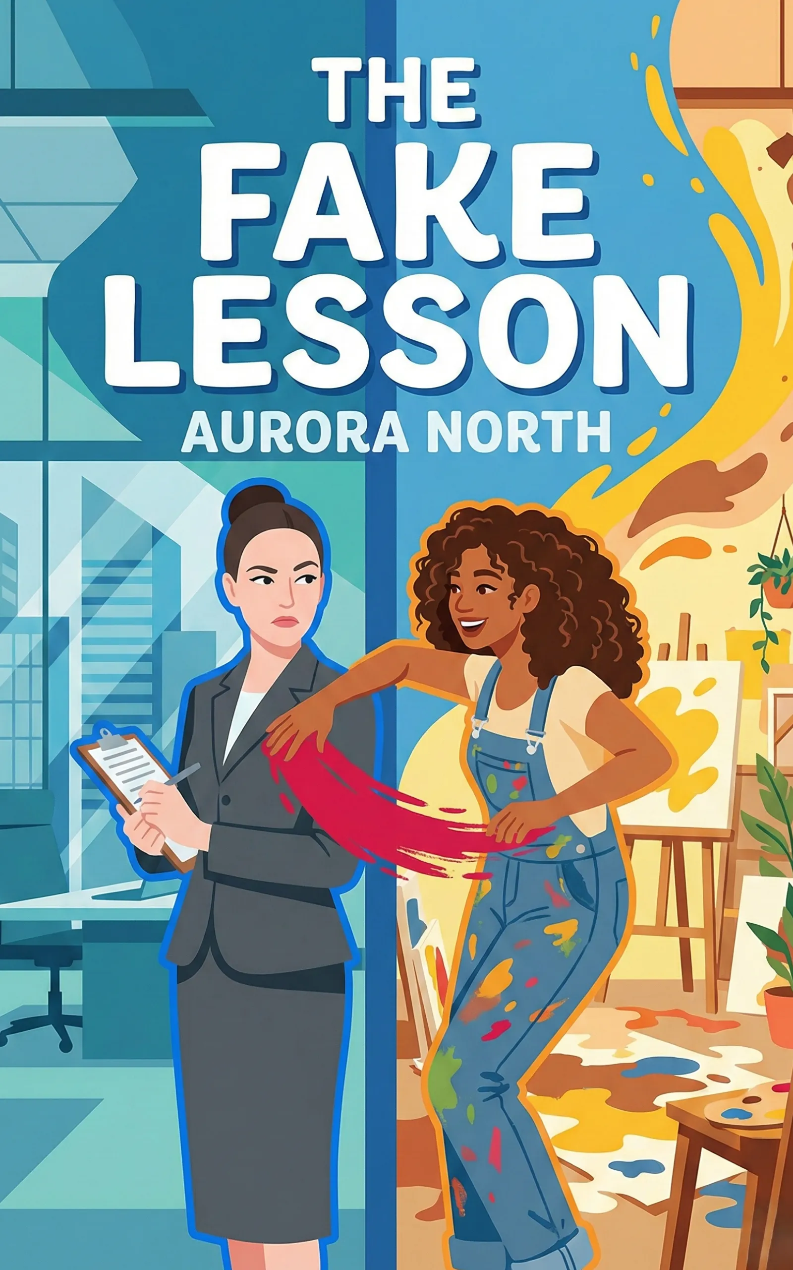 The Fake Lesson book cover