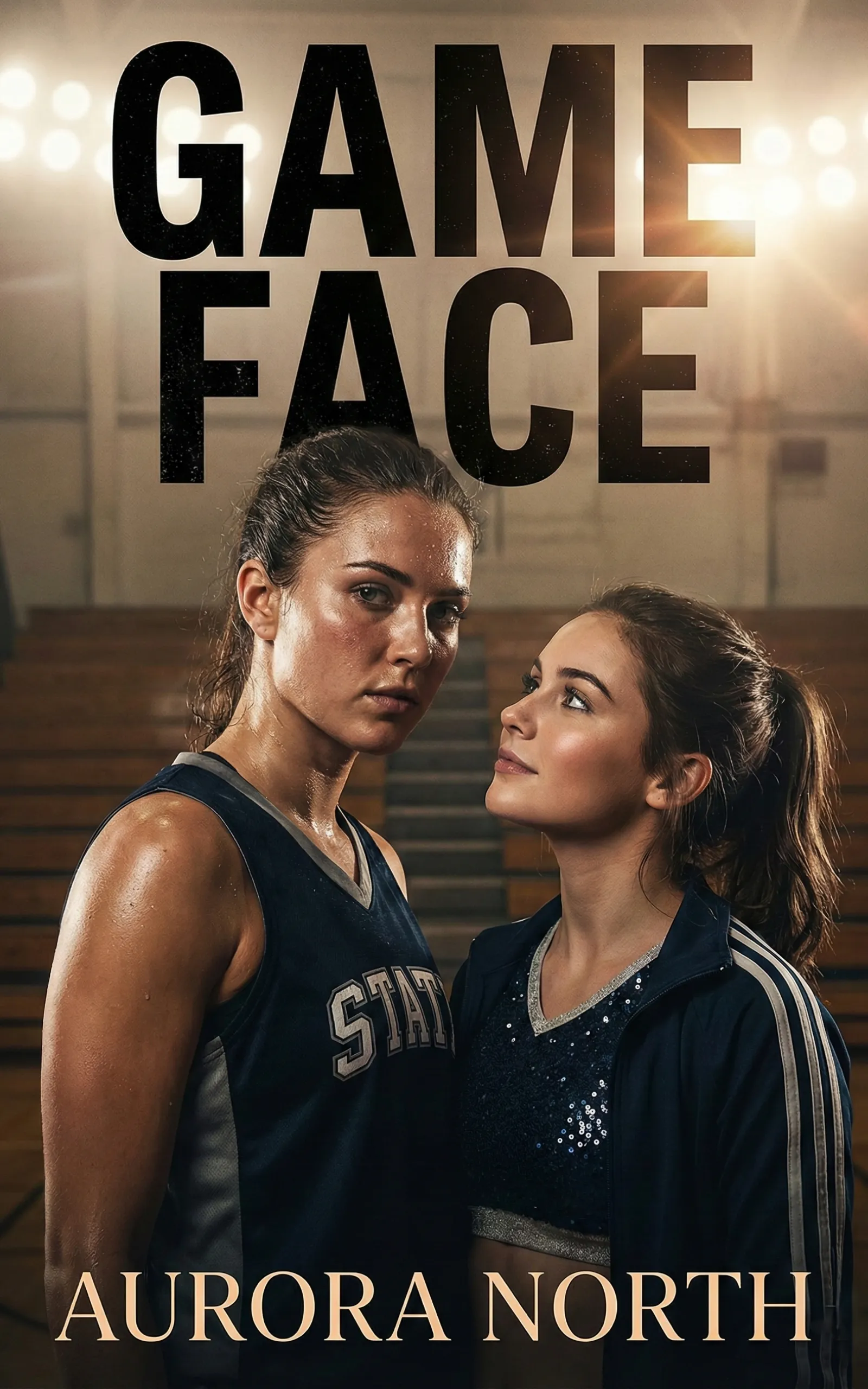 Game Face book cover - Sapphic Sports Romance by Aurora North