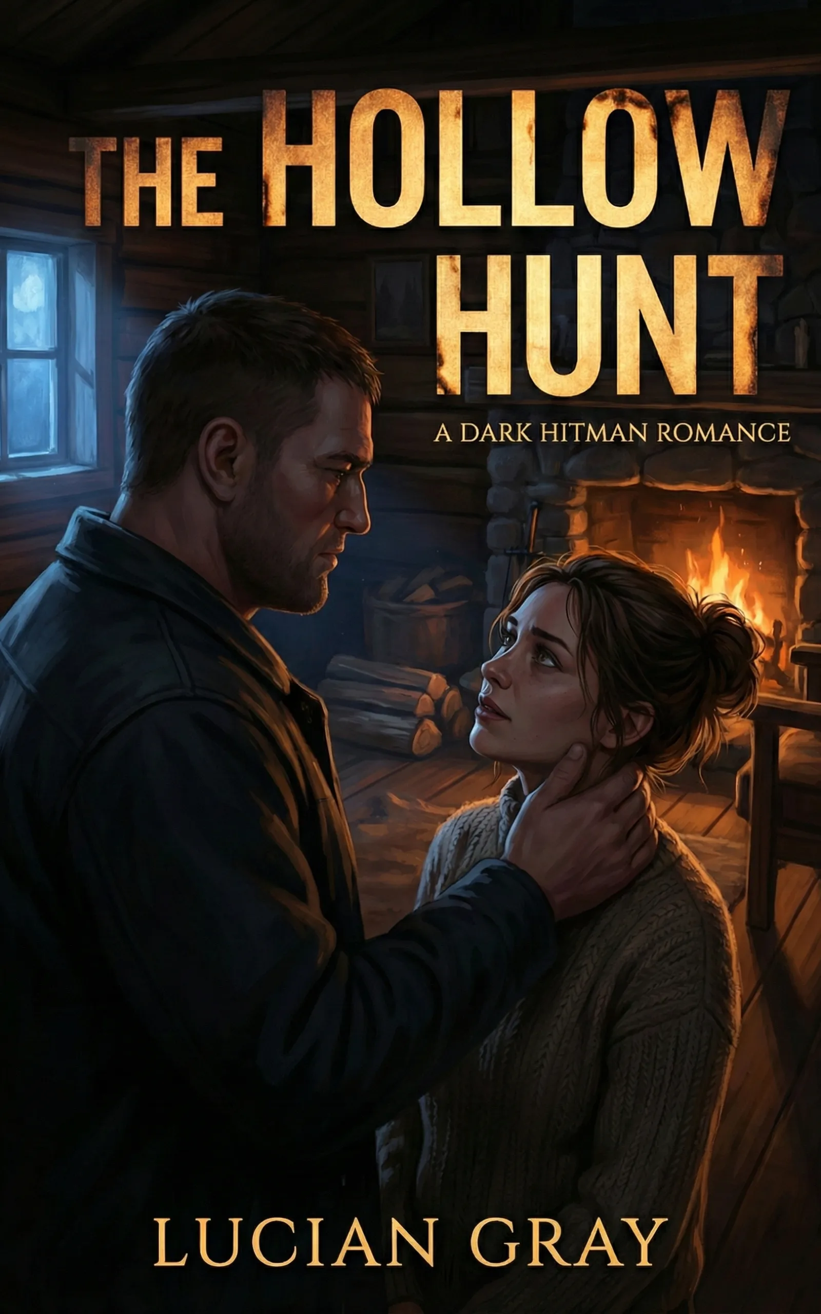 The Hollow Hunt book cover - Dark Romance Thriller by Lucian Gray