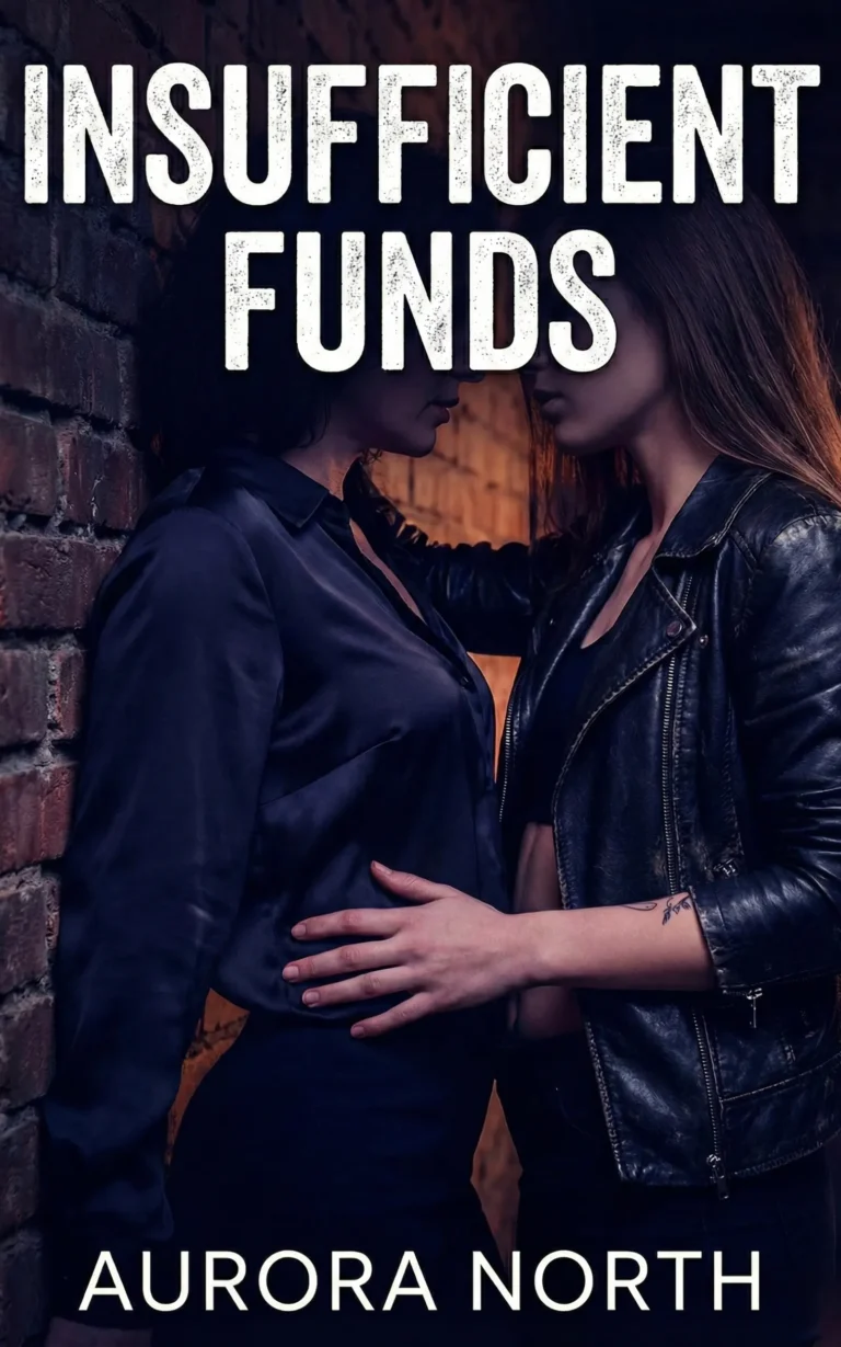 Insufficient Funds book cover - FF sapphic romance by Aurora North