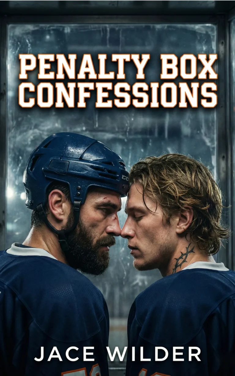 Penalty Box Confessions book cover - MM hockey romance by Jace Wilder