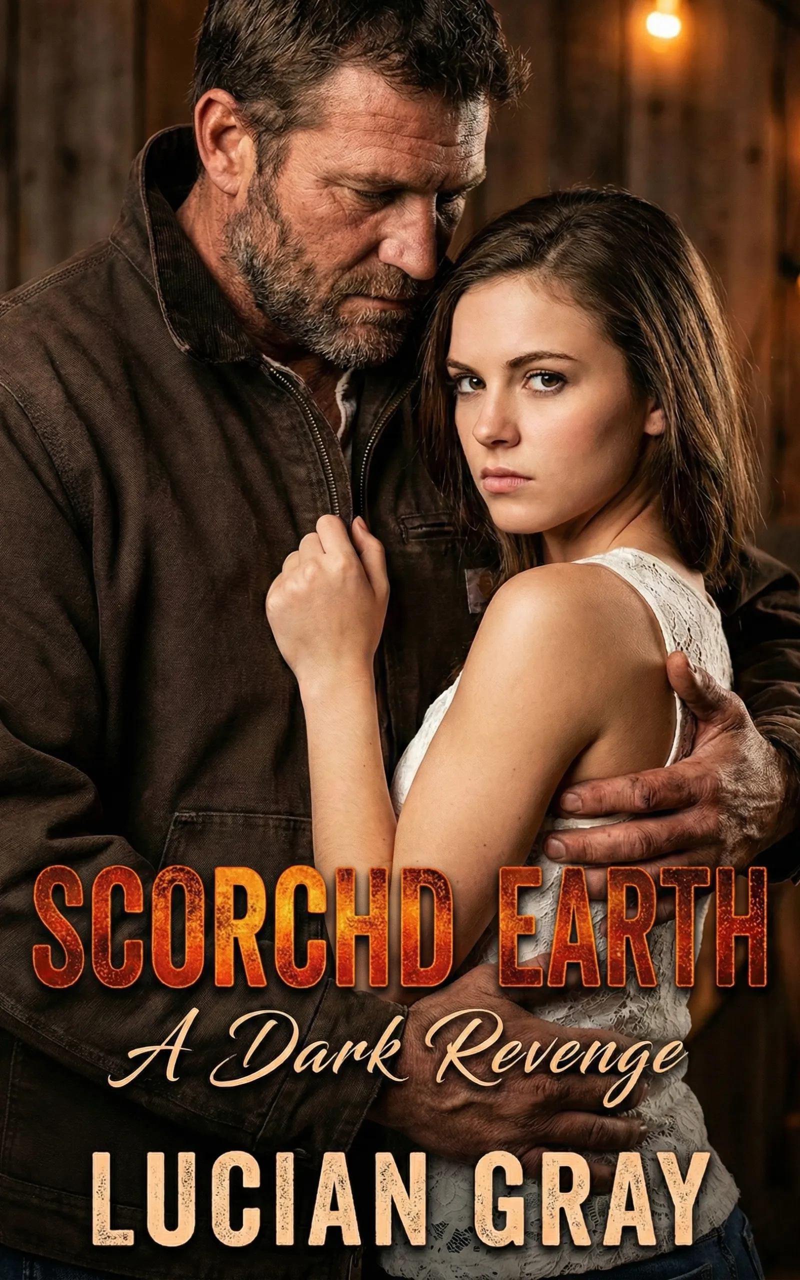 Scorched Earth book cover - Dark Revenge Romance by Lucian Gray
