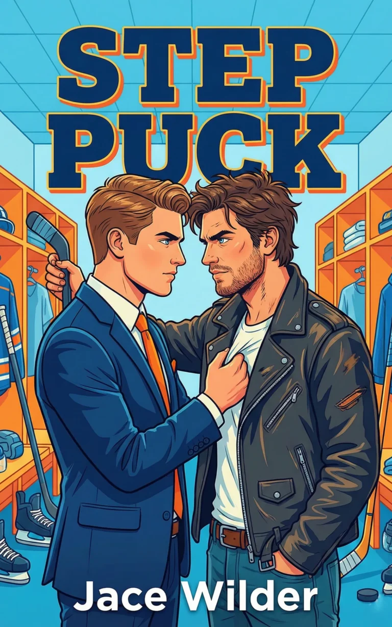 Step Puck book cover - MM hockey romance by Jace Wilder