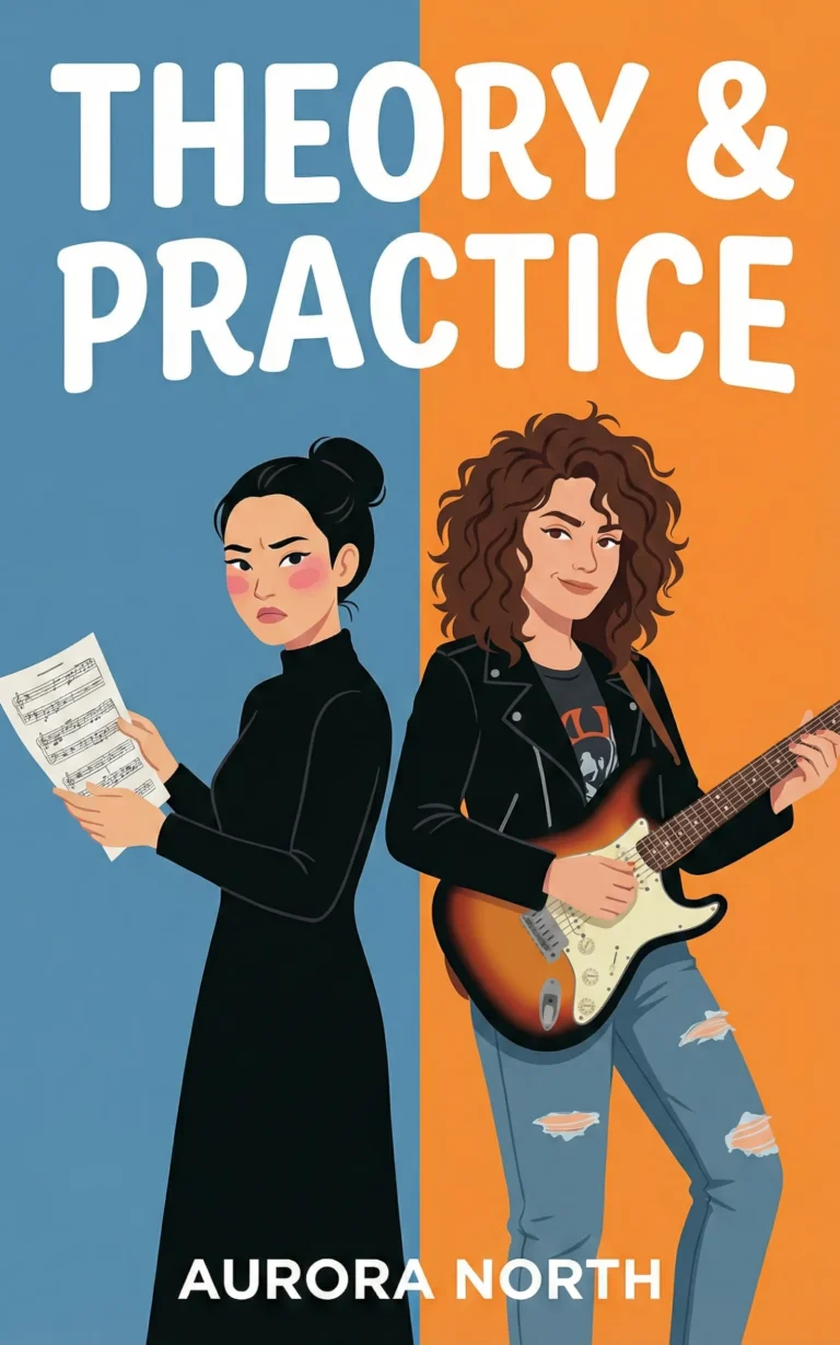 Theory and Practice book cover - Sapphic Romance by Aurora North
