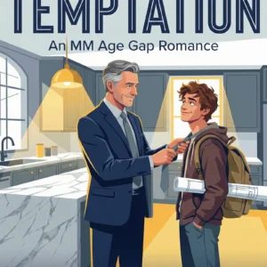 Tuition and Temptation book cover - MM age gap romance by Chase Power