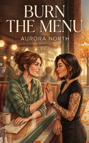 Burn the Menu book cover by Aurora North