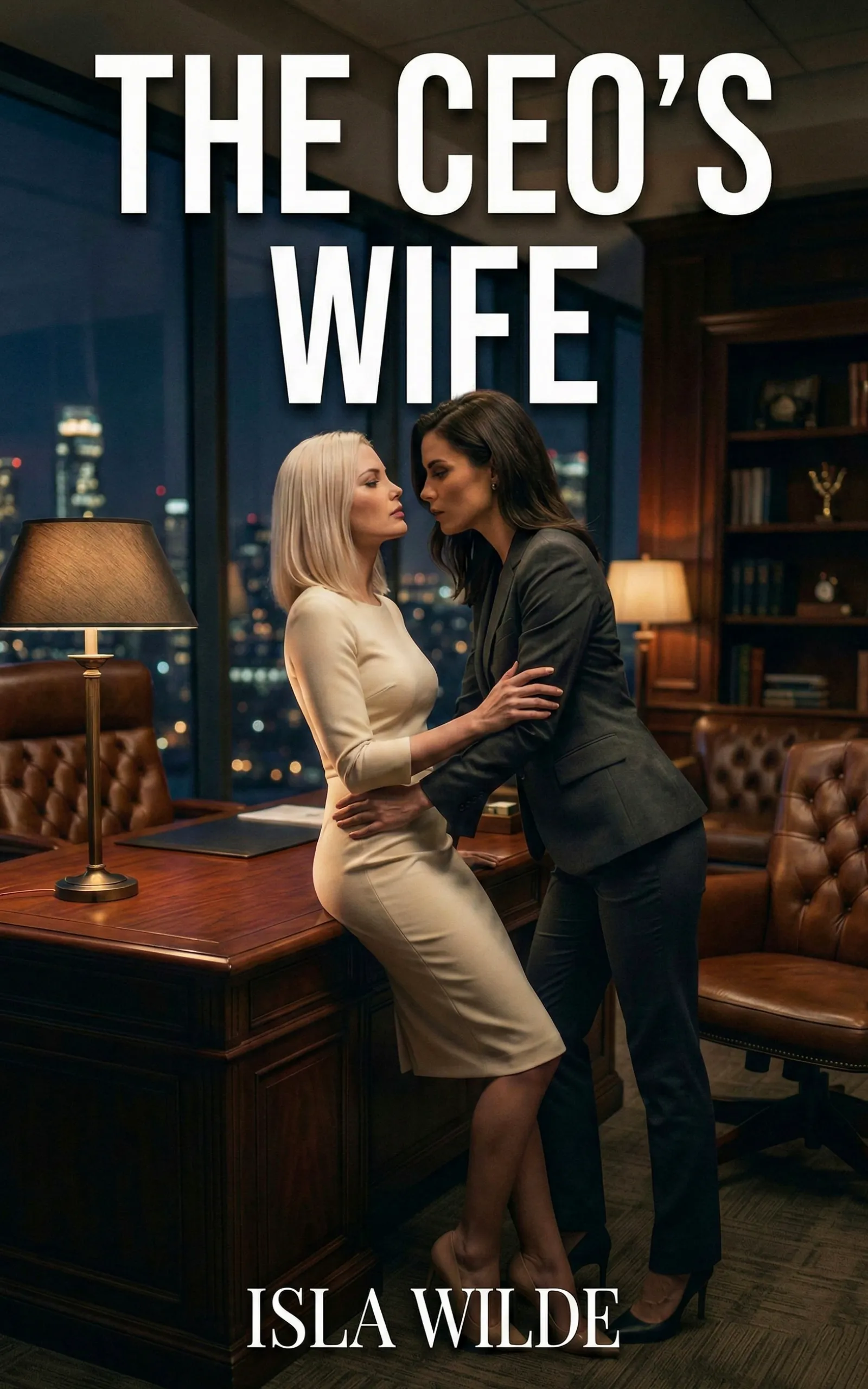 The CEOs Wife by Isla Wilde — sapphic FF trophy wife billionaire ice queen secret relationship affair romance cover