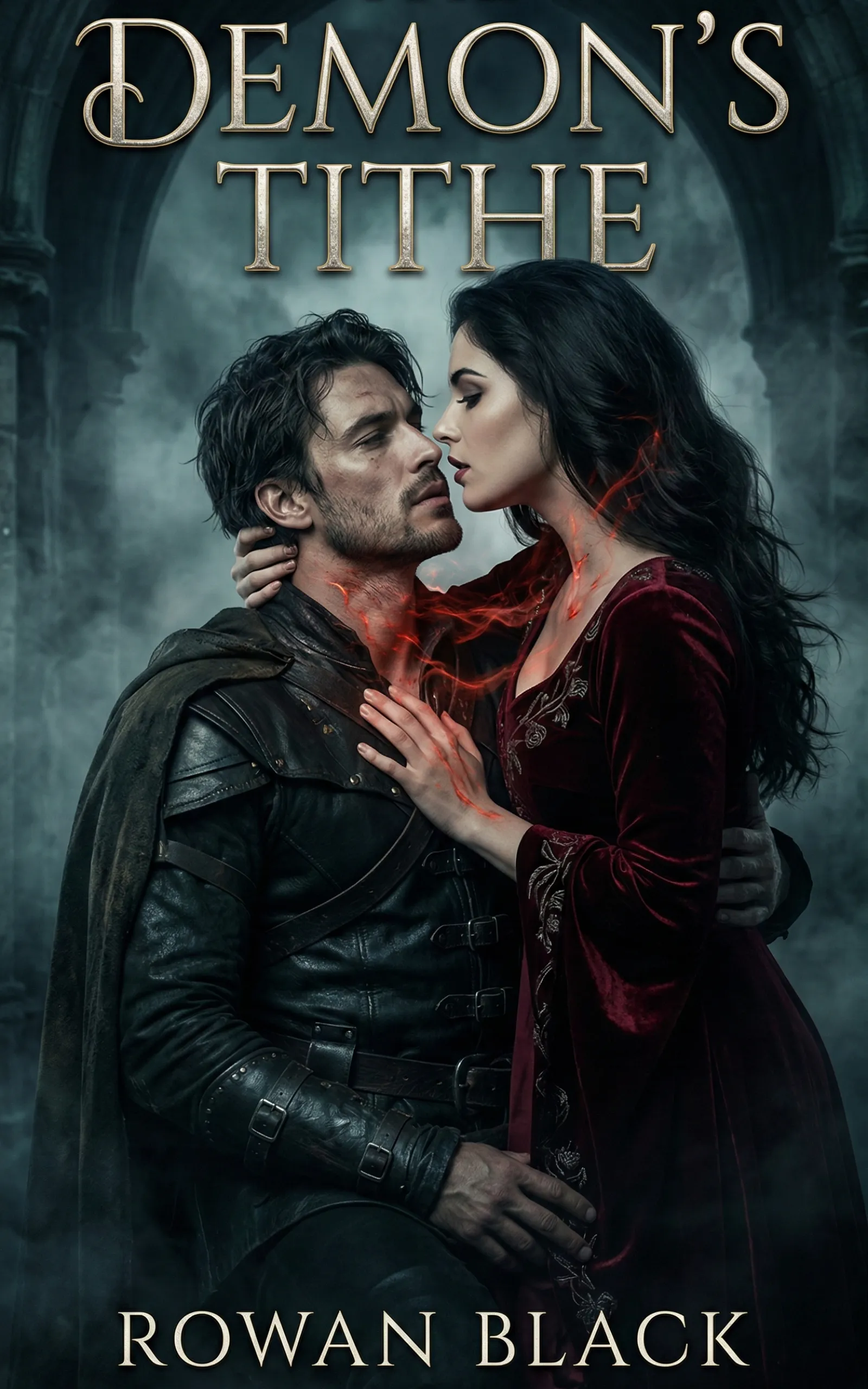 The Demon's Tithe by Rowan Black book cover