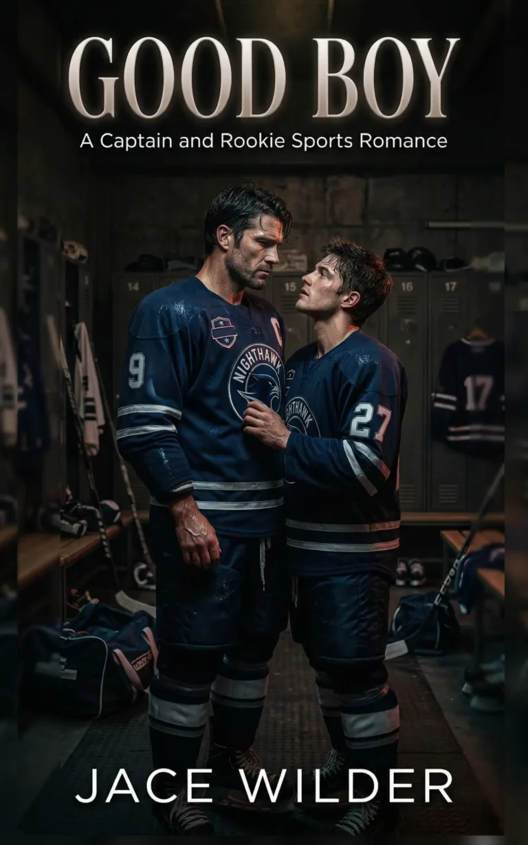 Good Boy book cover - MM hockey romance by Jace Wilder