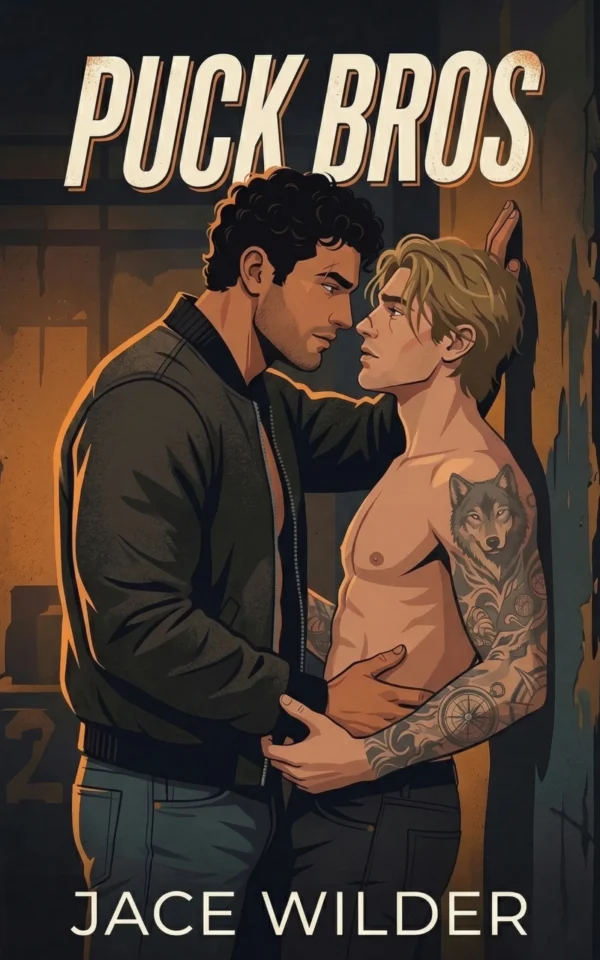 Puck Bros book cover by Jace Wilder