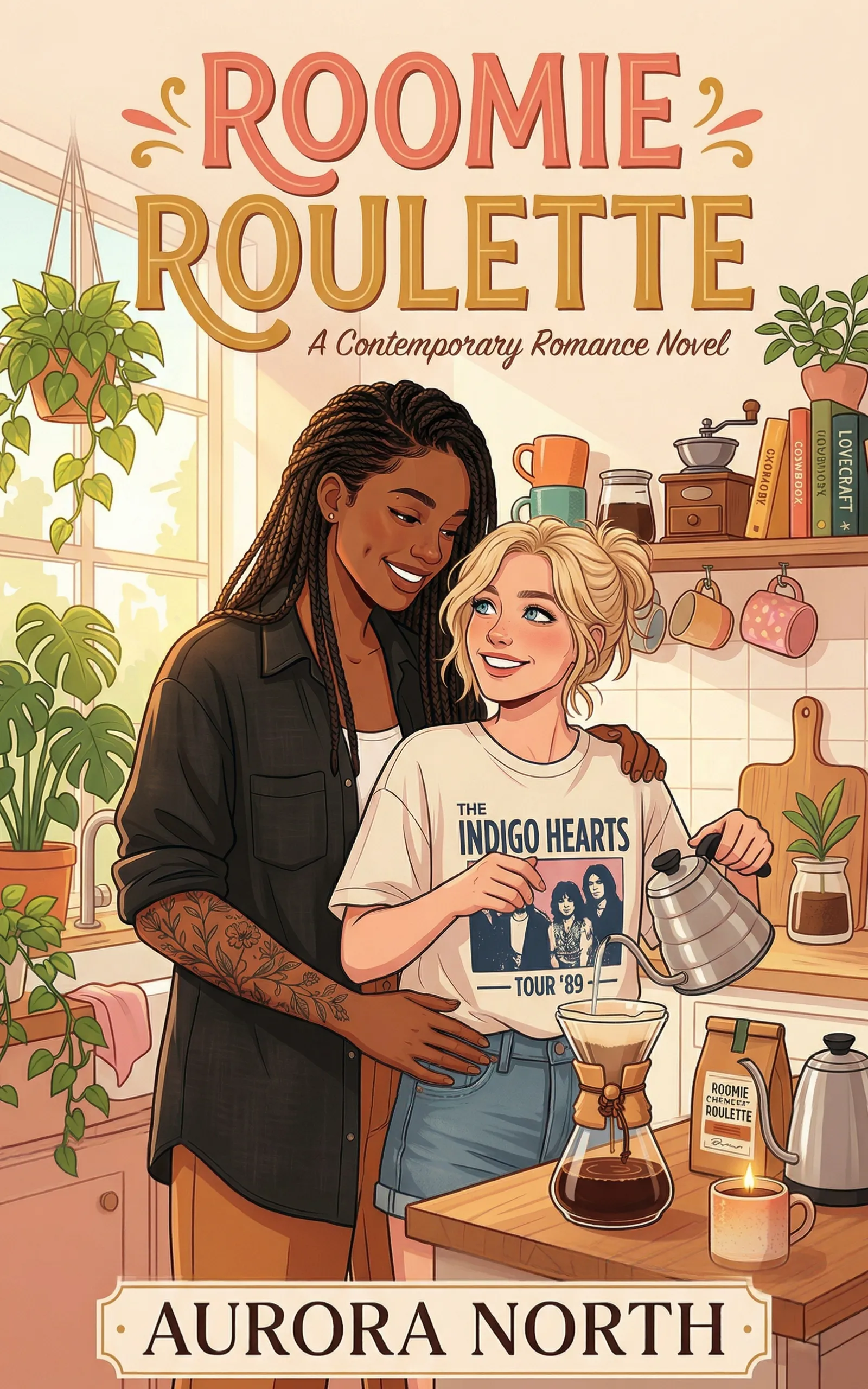 Roomie Roulette by Aurora North book cover