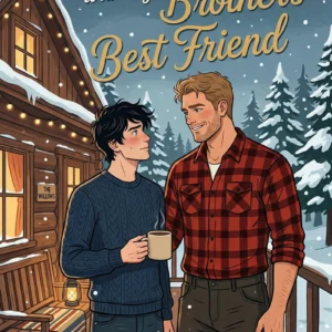 Snowed In with My Brother's Best Friend by Jace Wilder - MM Fake Dating Romance book cover