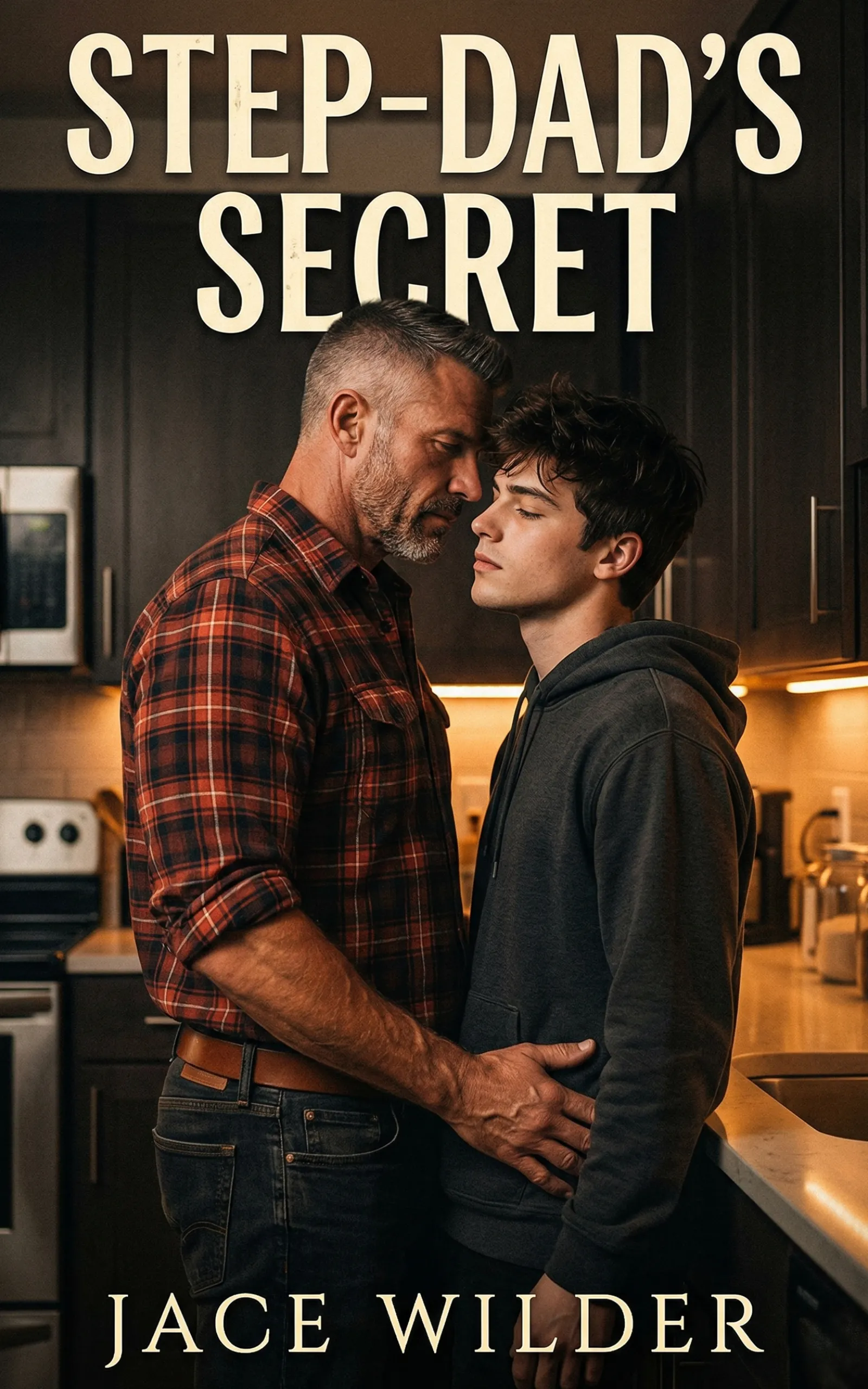 Step-Dad's Secret by Jace Wilder - MM Taboo Age-Gap Romance book cover