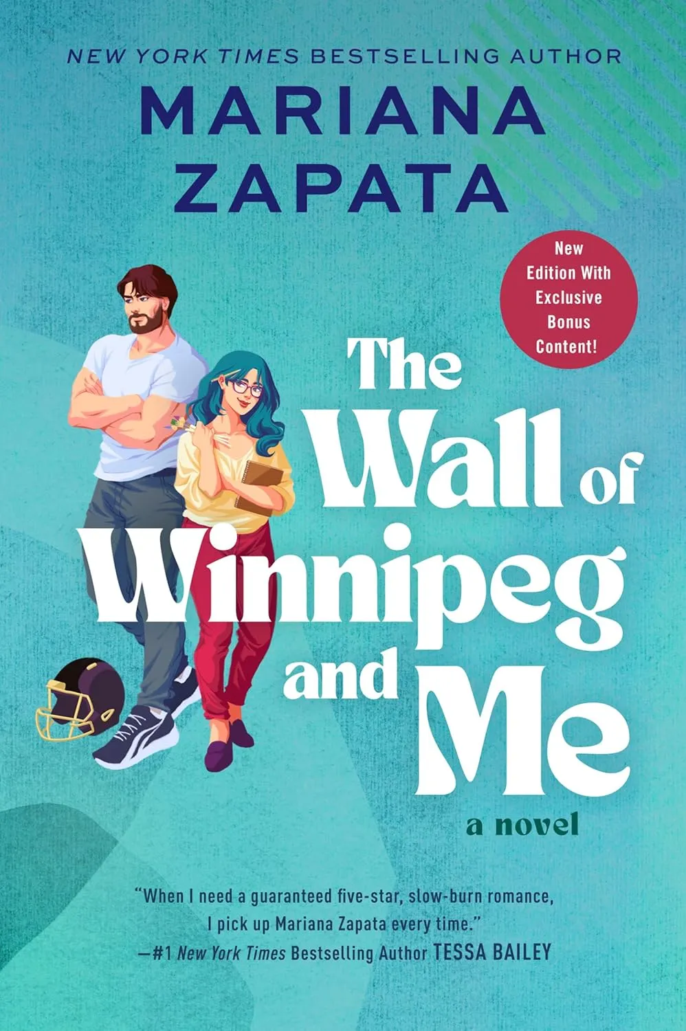 The Wall of Winnipeg and Me by Mariana Zapata book cover
