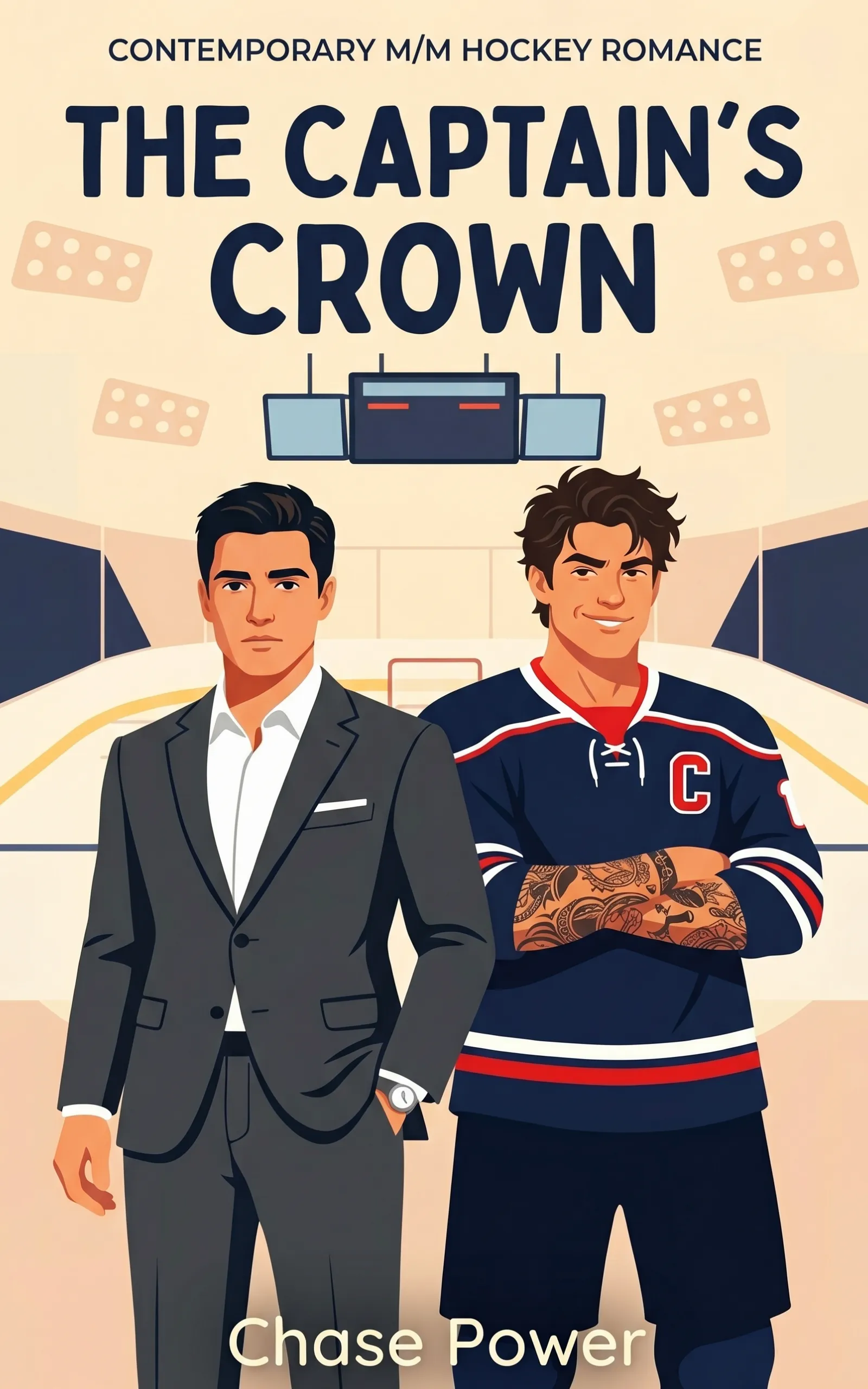 The Captain's Crown by Jace Wilder - MM hockey praise kink Stanley Cup romance