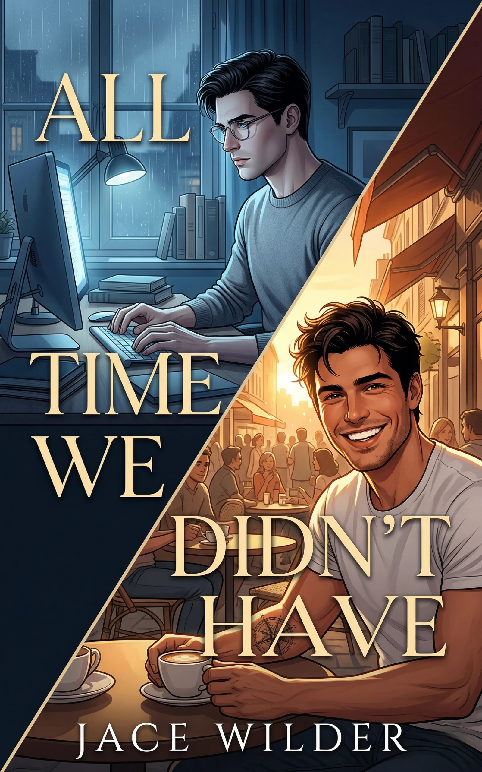 All the Time We Didn't Have by Jace Wilder - MM Romance book cover