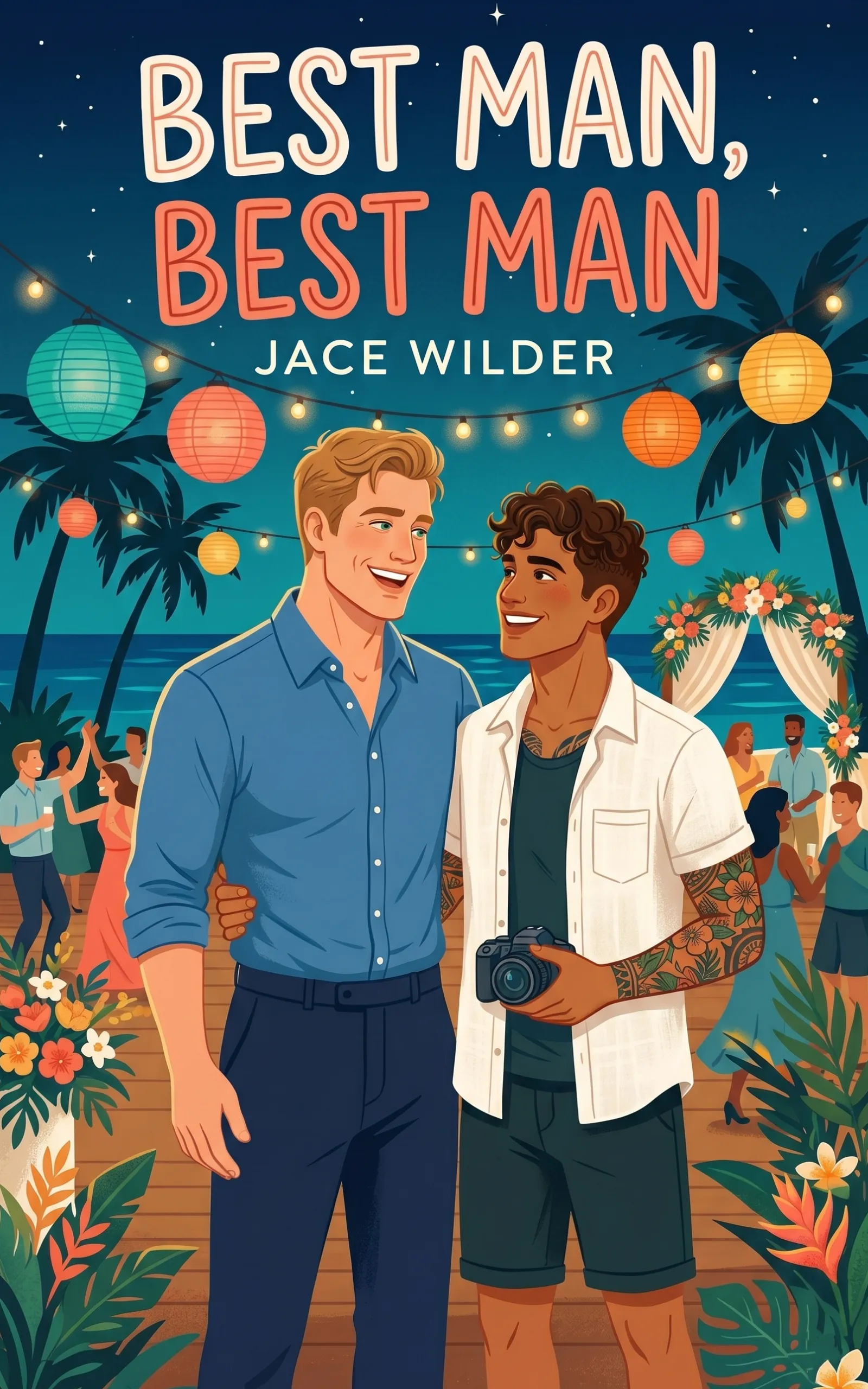Best Man, Best Man by Jace Wilder - MM Bi Awakening Romance book cover