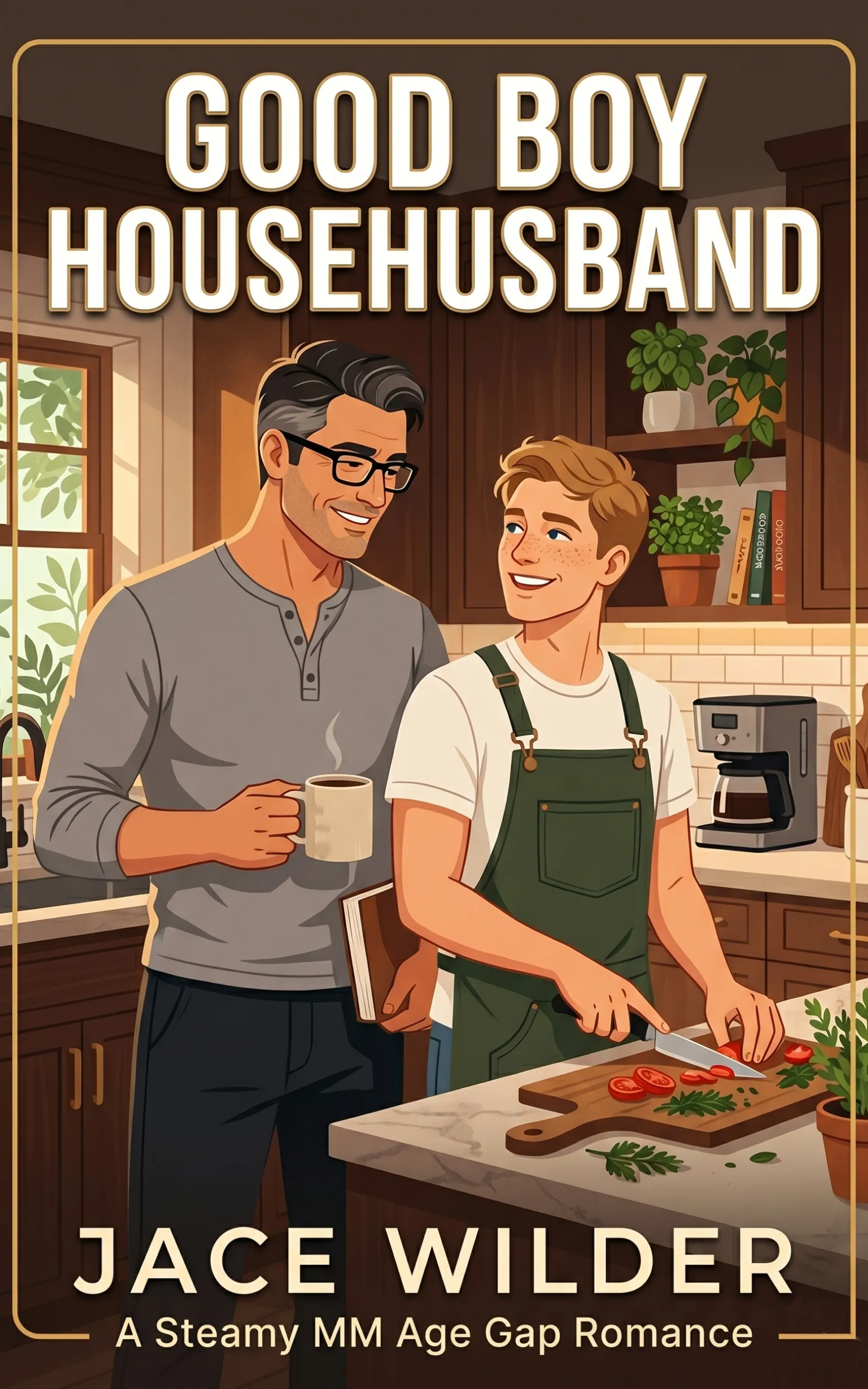 Good Boy Househusband by Jace Wilder - MM Contemporary Romance book cover