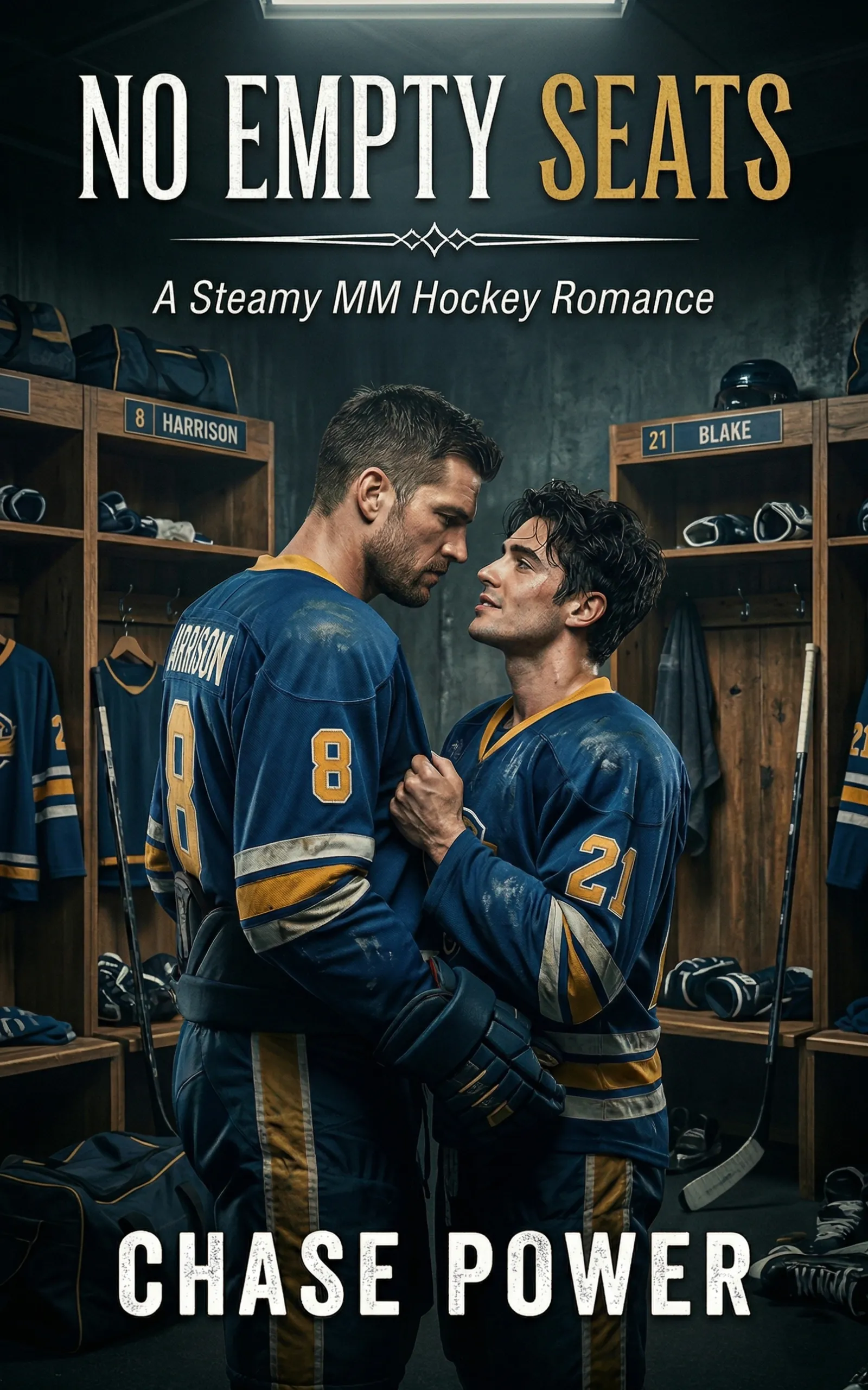 No Empty Seats by Chase Power - MM Hockey Romance book cover