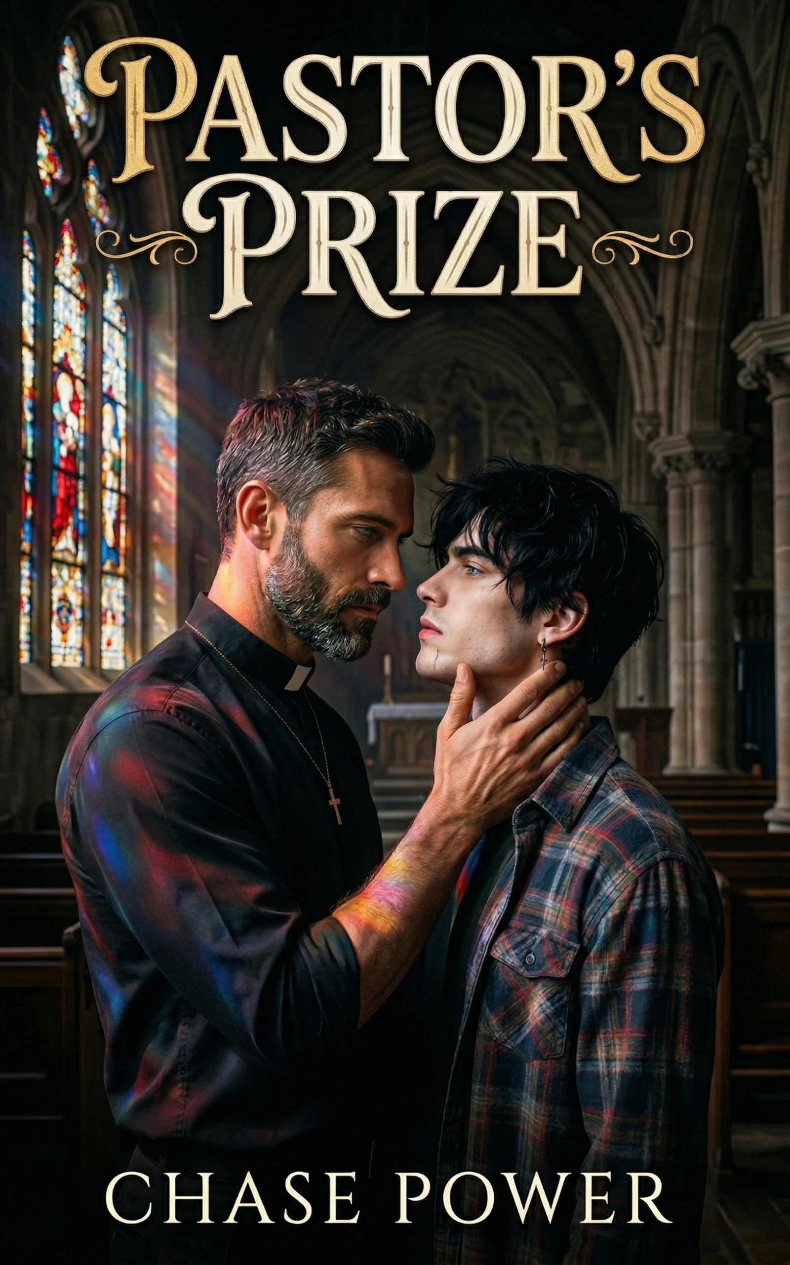 Pastor's Prize by Chase Power - MM Small-Town Church Romance book cover