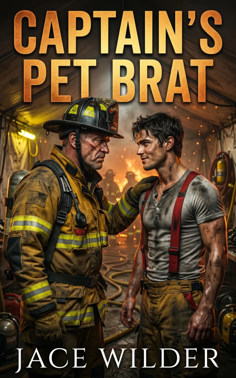 Captain's Pet Brat by Jace Wilder — MM Firefighter Romance book cover