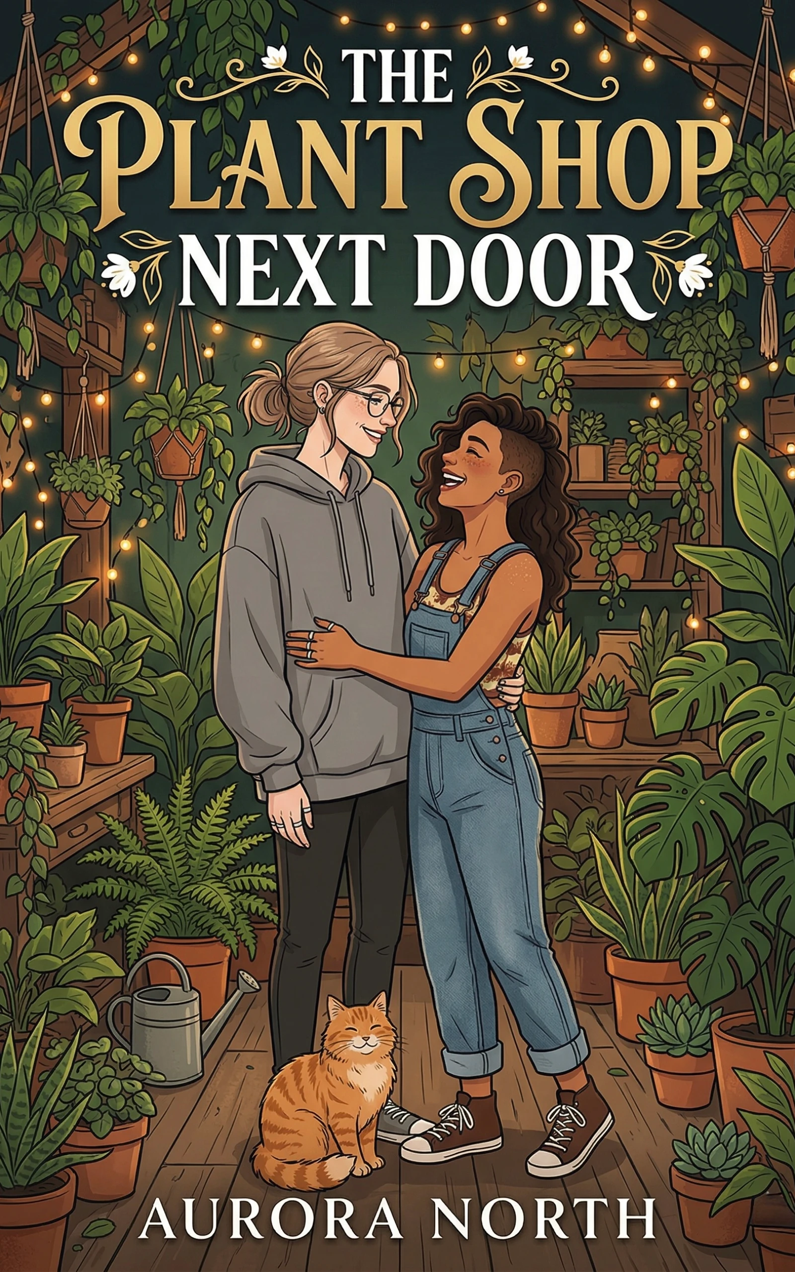 The Plant Shop Next Door by Aurora North book cover