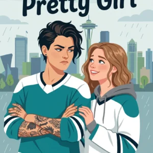 Power Play, Pretty Girl by Aurora North - FF Sapphic Hockey Romance book cover