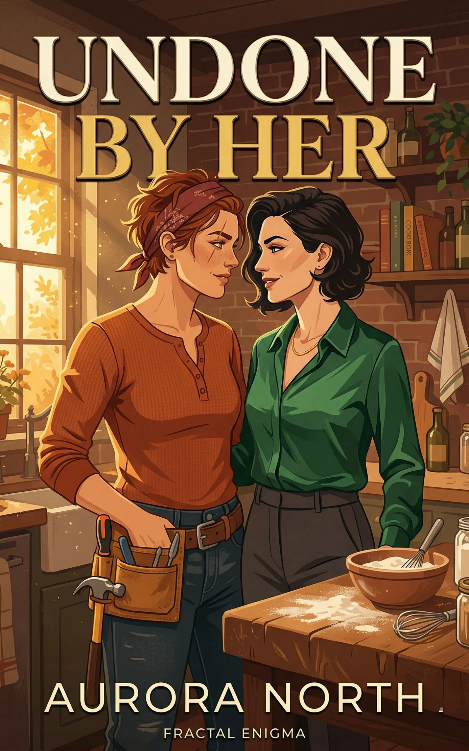 Undone by Her by Aurora North - Sapphic Romance book cover