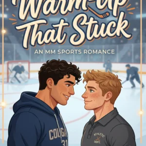 The Warm-Up That Stuck by Chase Power - MM Hockey Romance book cover