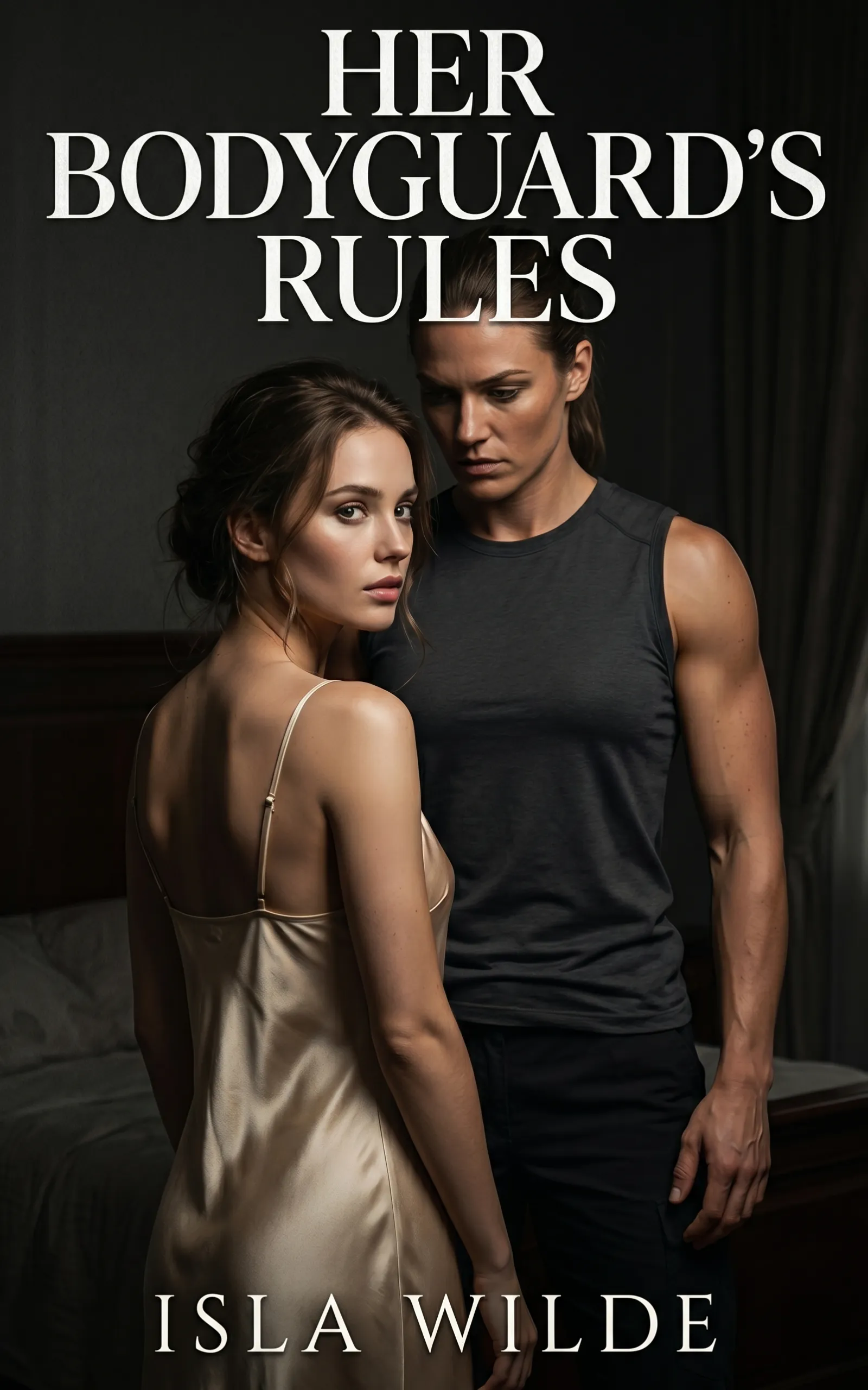Her Bodyguard's Rules by Isla Wilde - FF sapphic bodyguard romance book cover