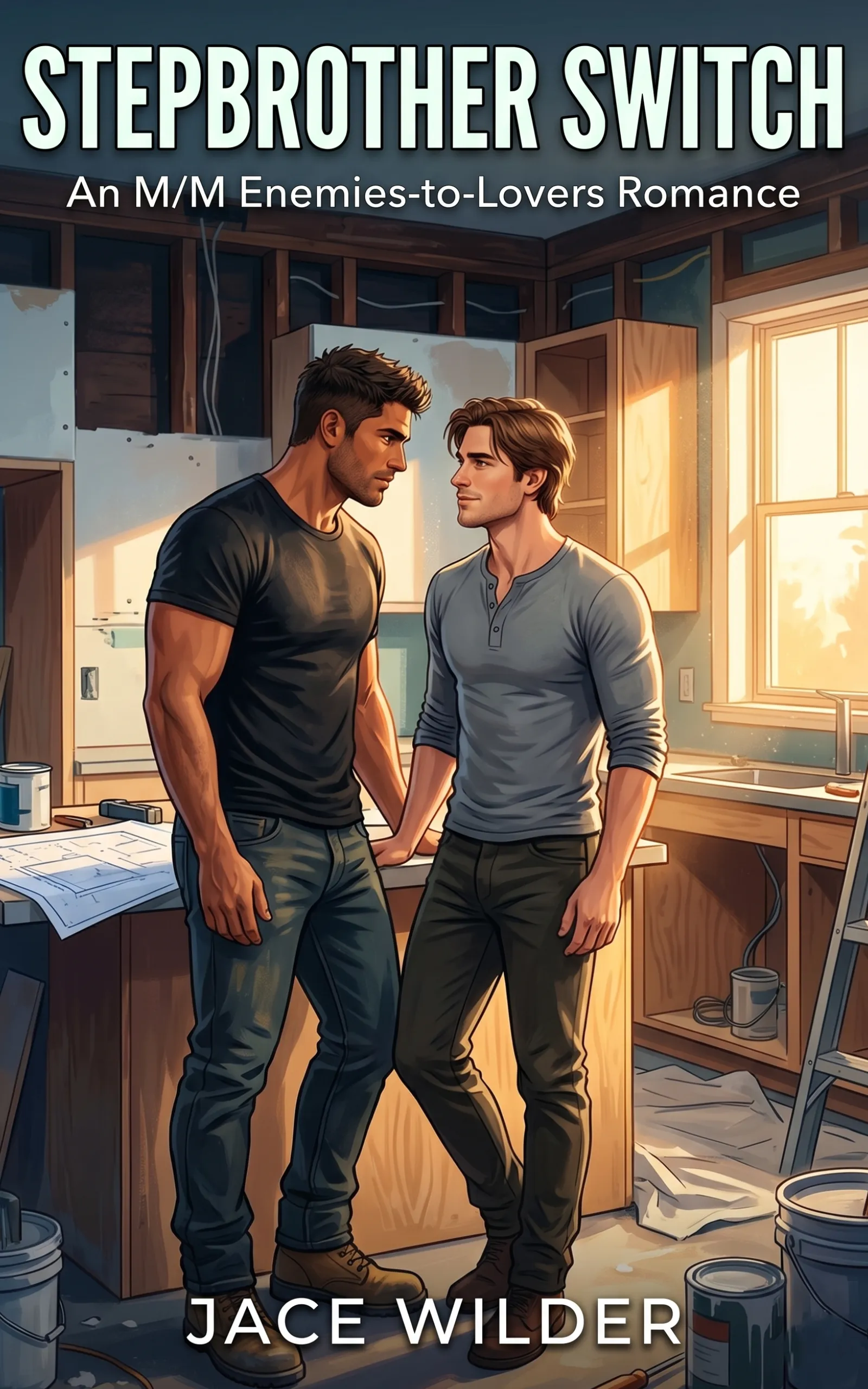Stepbrother Switch by Jace Wilder - MM Switch Romance book cover