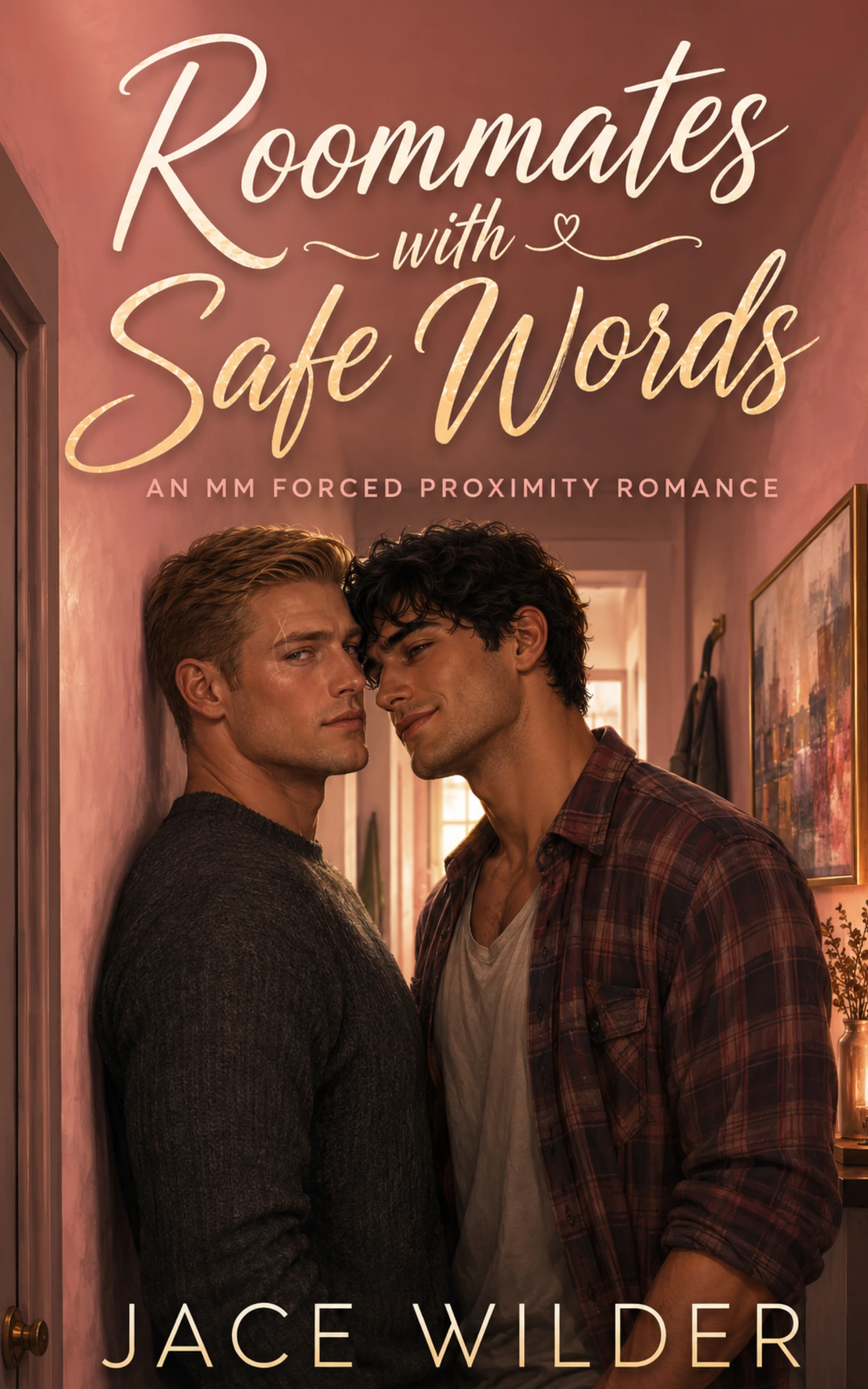 Roommates with Safe Words by Jace Wilder - MM D/s Romance book cover