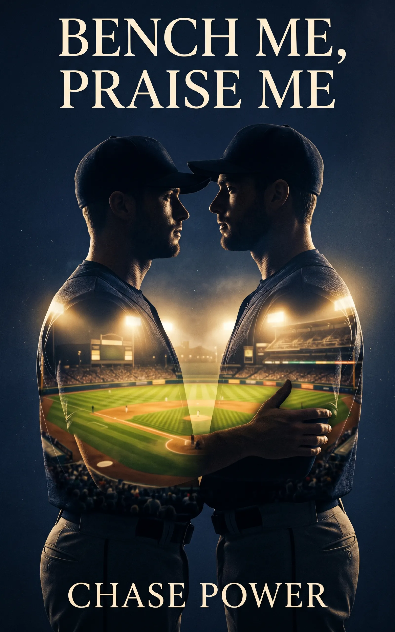 Bench Me, Praise Me by Chase Power - MM Baseball Romance book cover