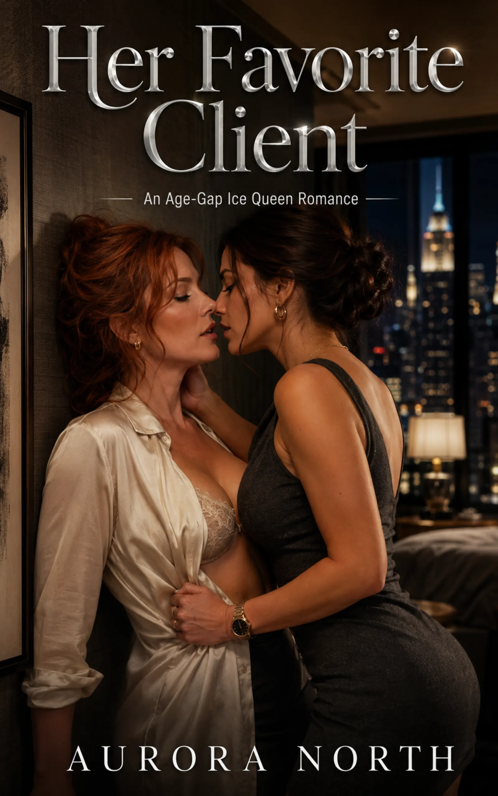 Her Favorite Client by Aurora North - FF Sapphic Romance book cover