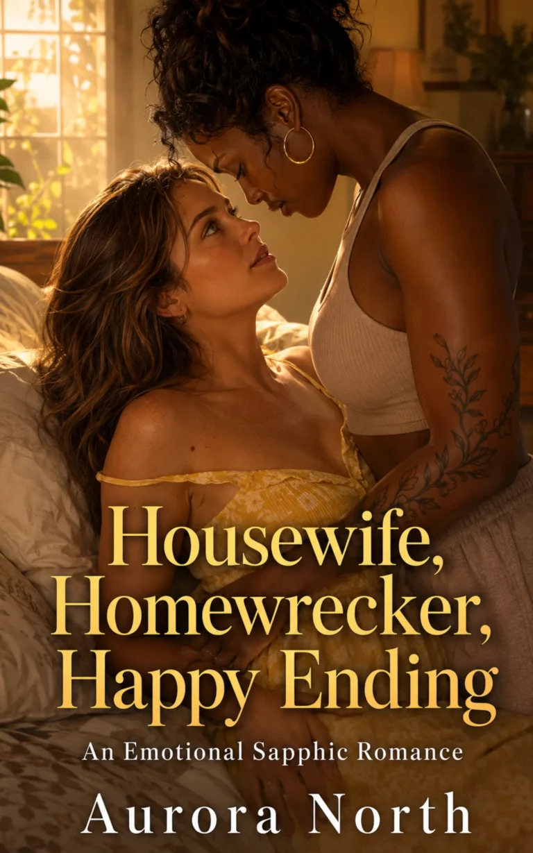 Housewife, Homewrecker, Happy Ending by Aurora North - FF Sapphic Romance book cover