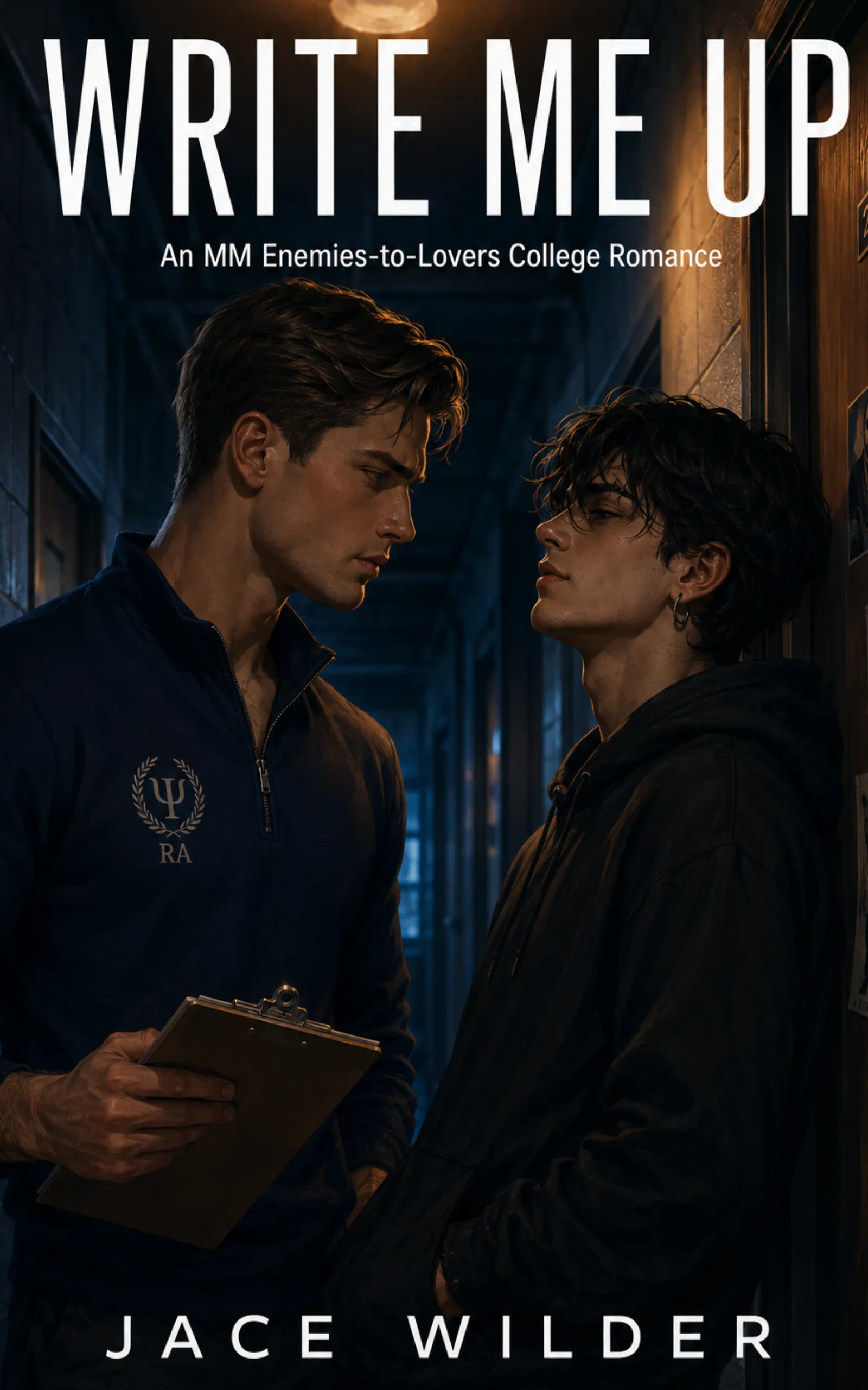 Hate at First Shift by Jace Wilder - MM Firefighter Romance book cover